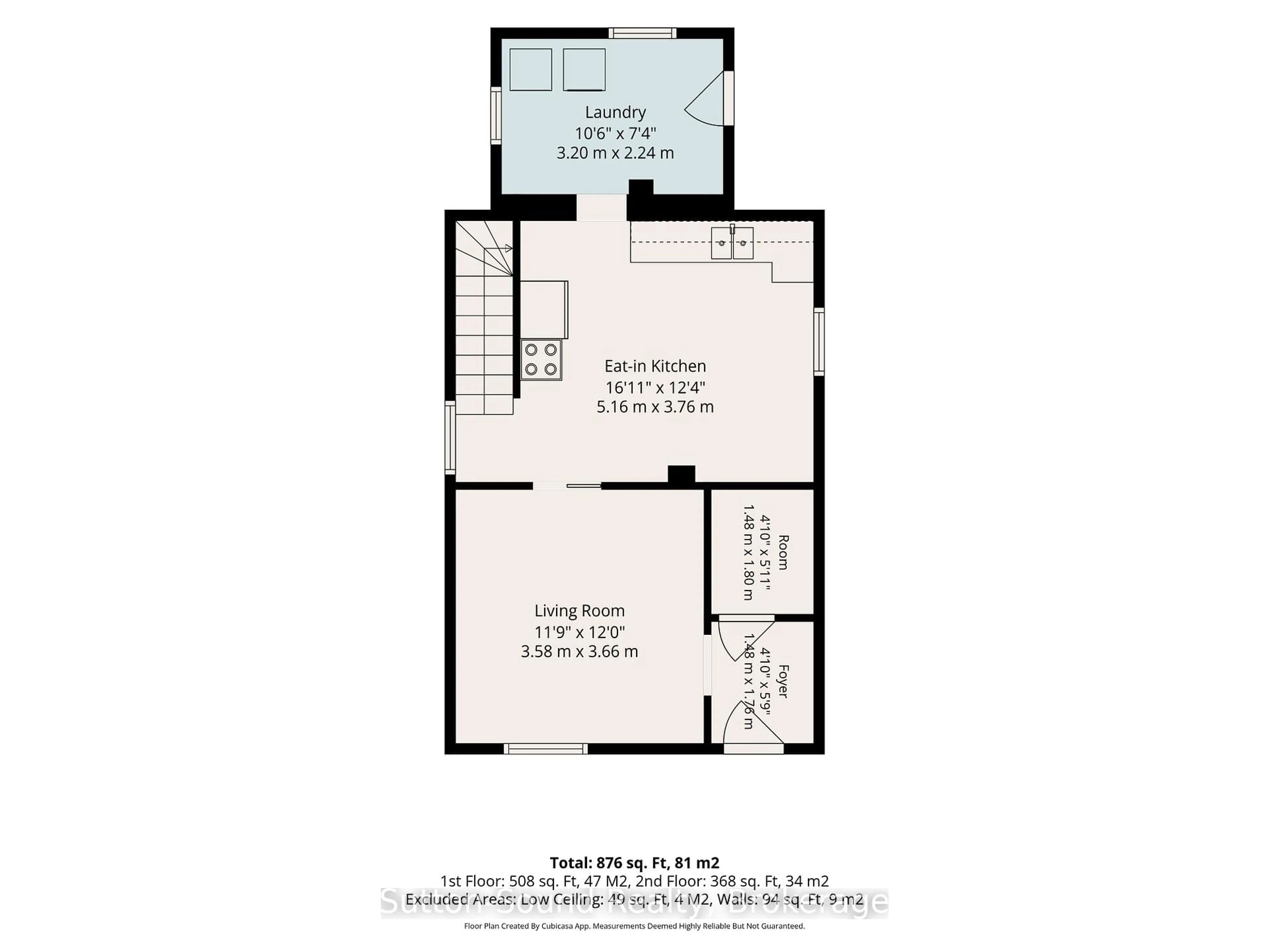 Floor plan for 705 17th St, Owen Sound Ontario N4K 2A4