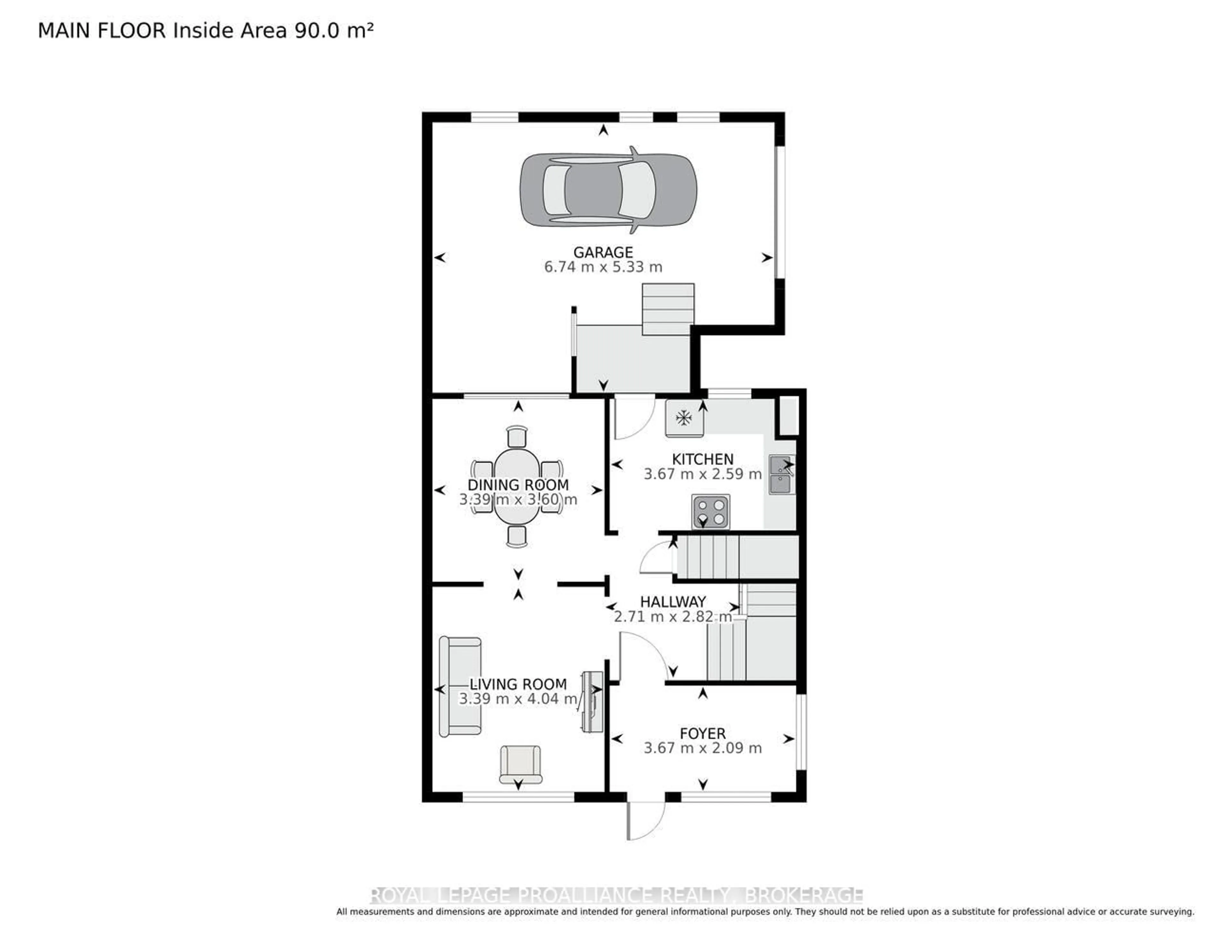 Floor plan for 164 Pearl St, Brockville Ontario K6V 4C8