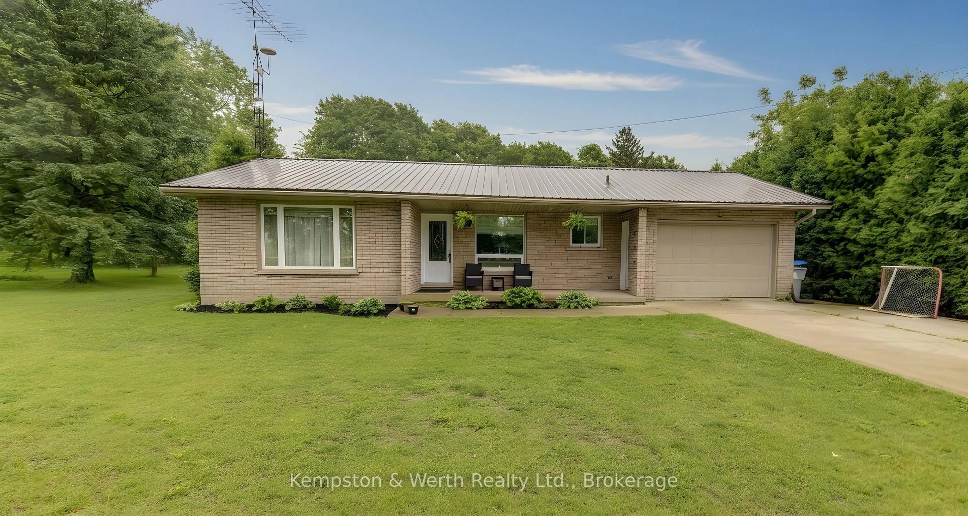 Home with vinyl exterior material, street for 86716 Molesworth Line, Huron East Ontario N4W 3G6