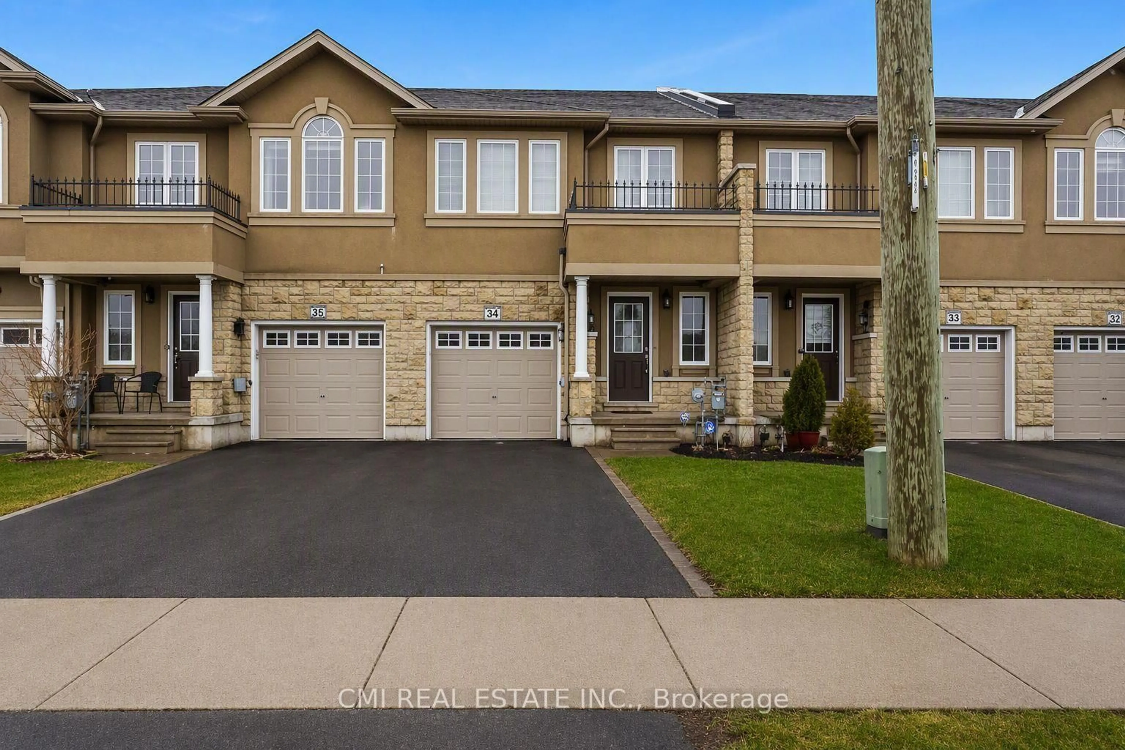 Home with vinyl exterior material, street for 93 Penny Lane, Hamilton Ontario L8J 2V7