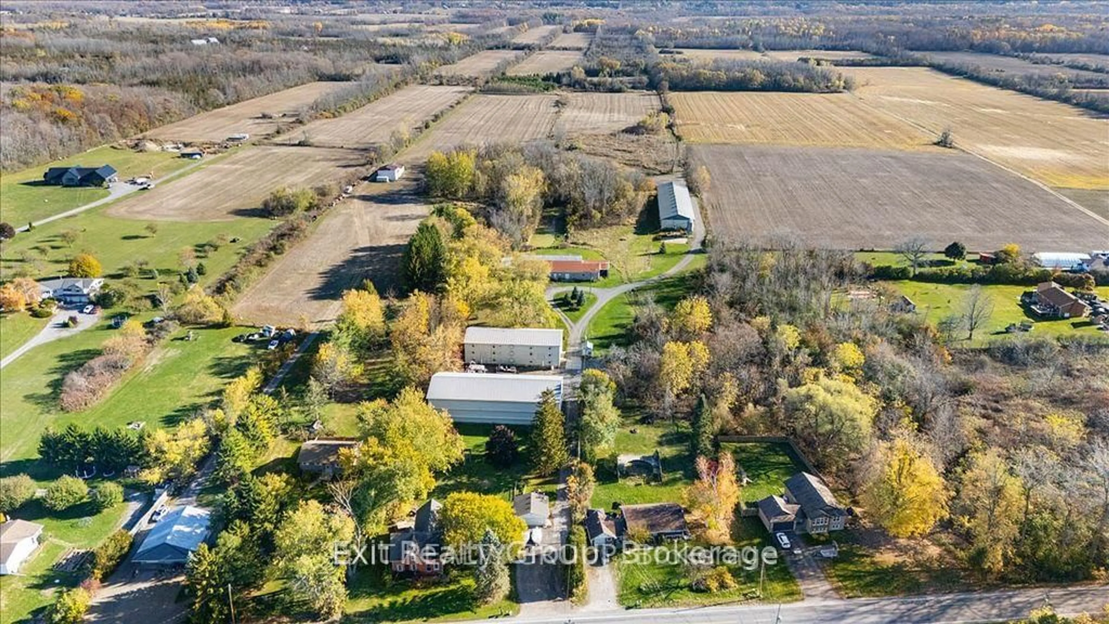 A pic from outside/outdoor area/front of a property/back of a property/a pic from drone, unknown for 2421 County Rd 3, Prince Edward County Ontario K0K 1L0