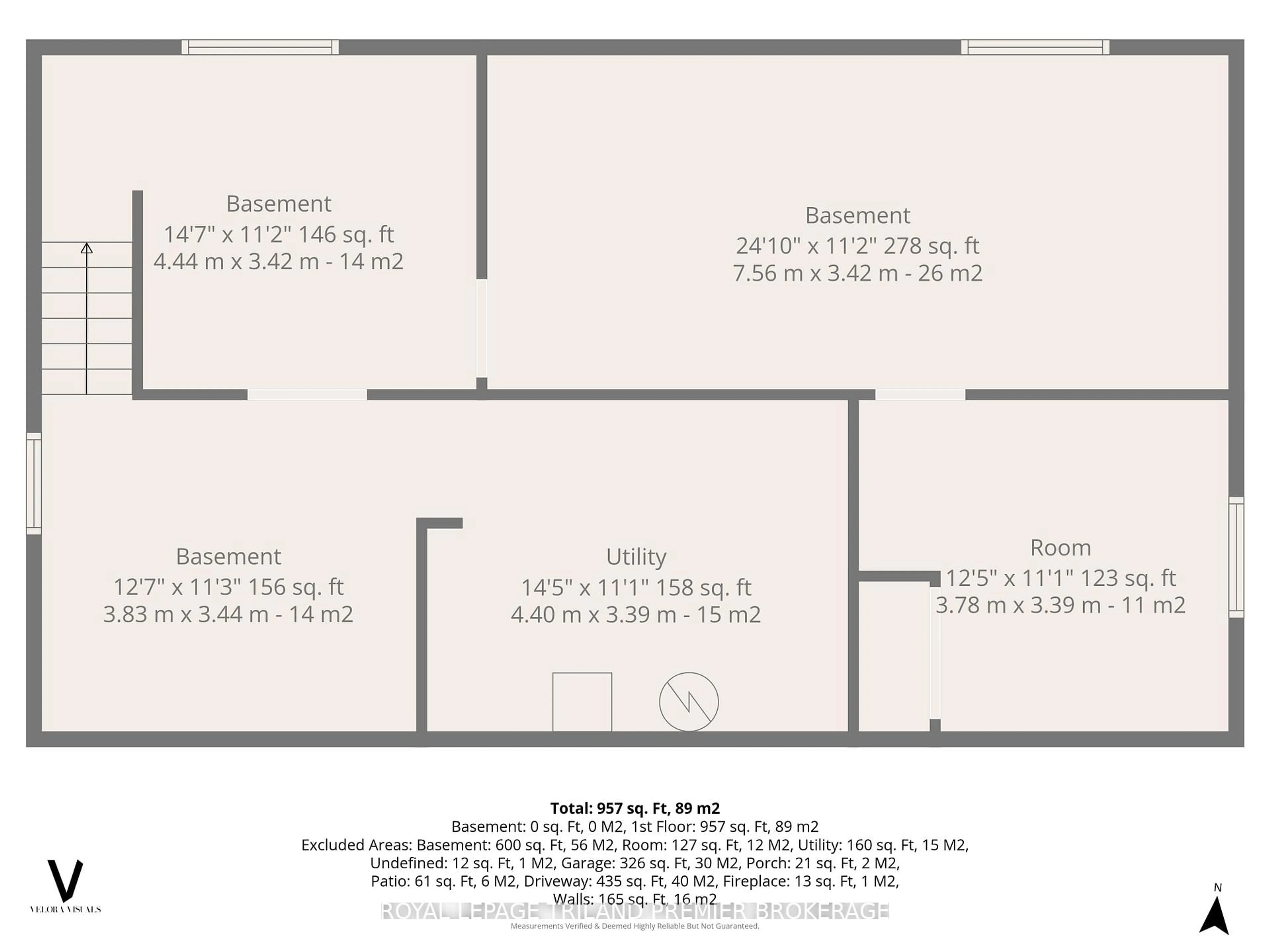 Floor plan for 190 Gladman Ave, London South Ontario N6J 1X5