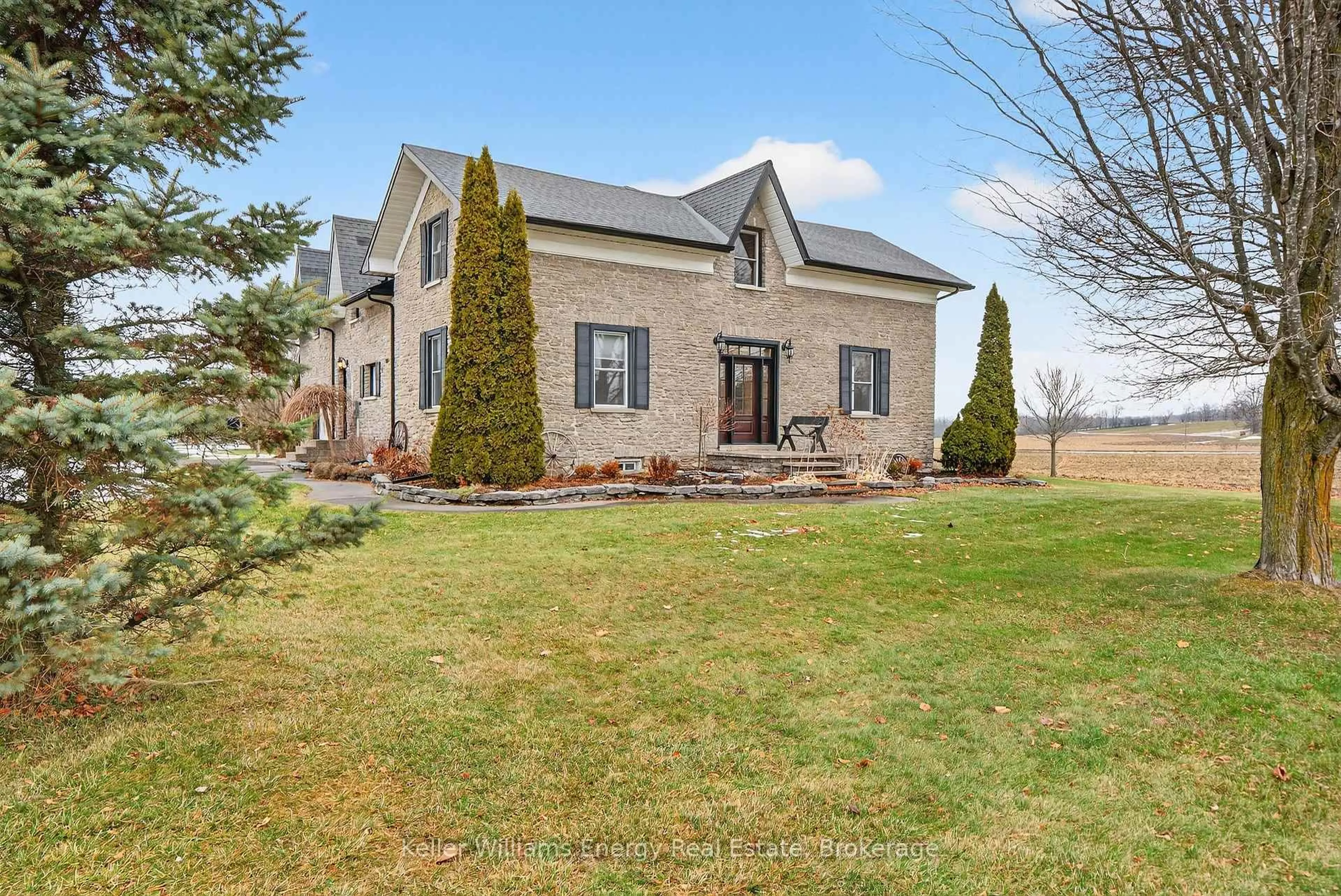 A pic from outside/outdoor area/front of a property/back of a property/a pic from drone, unknown for 1114 Harrington Rd, Hastings Ontario K0K 2C0