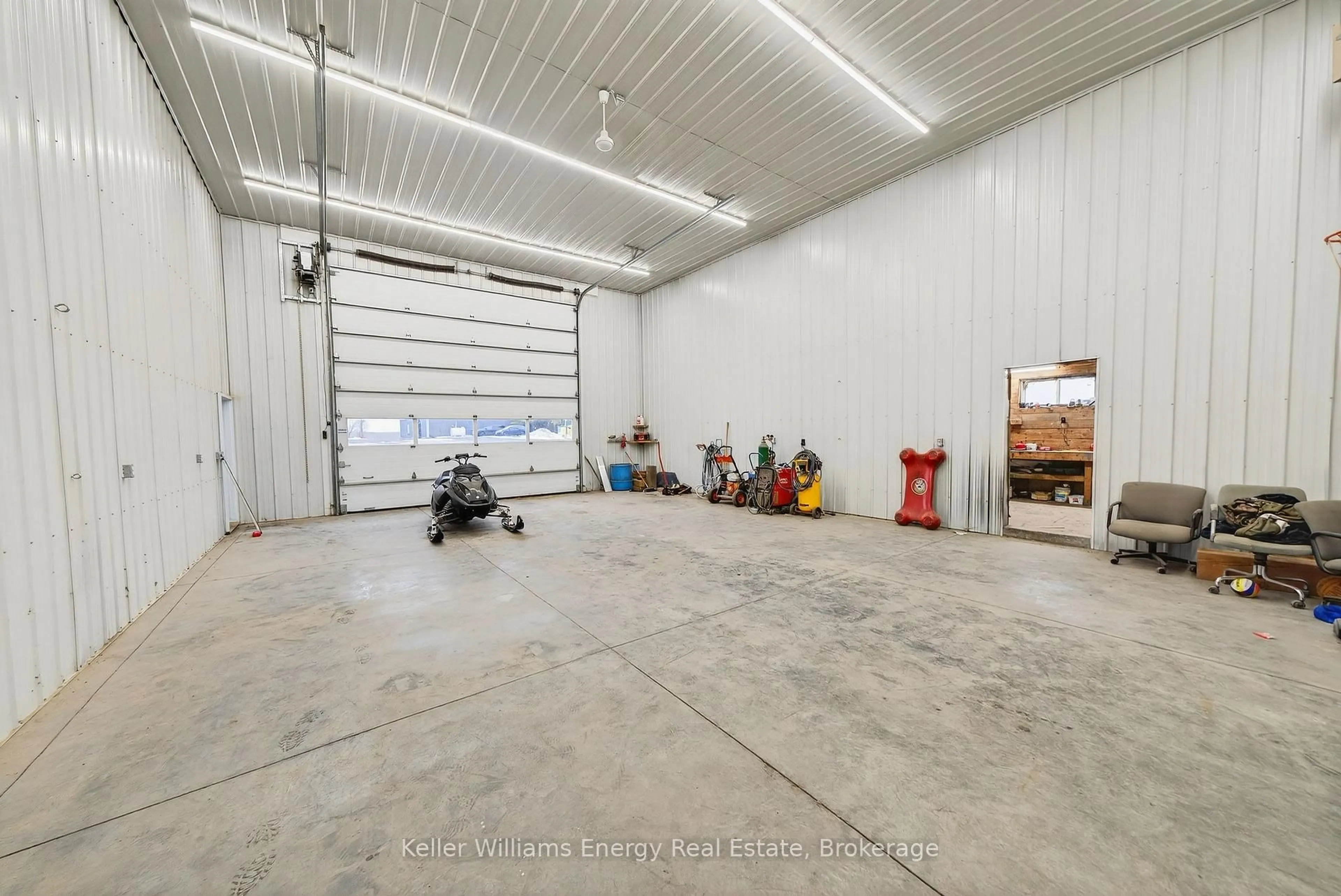 Indoor garage for 1114 Harrington Rd, Hastings Ontario K0K 2C0