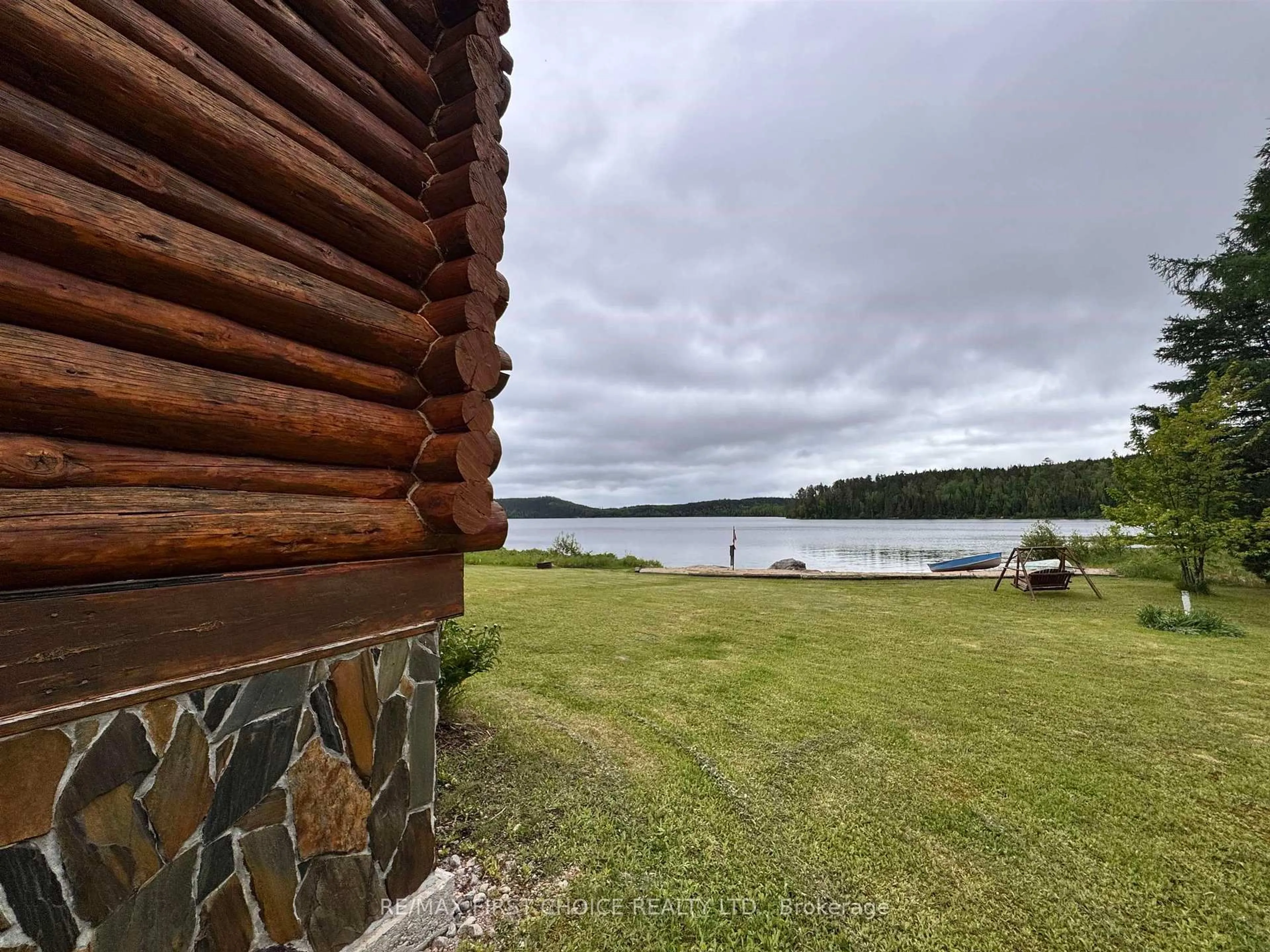 Patio, water/lake/river/ocean view for 26 Cliff, Kenora Remote Area Ontario P0V 2V0
