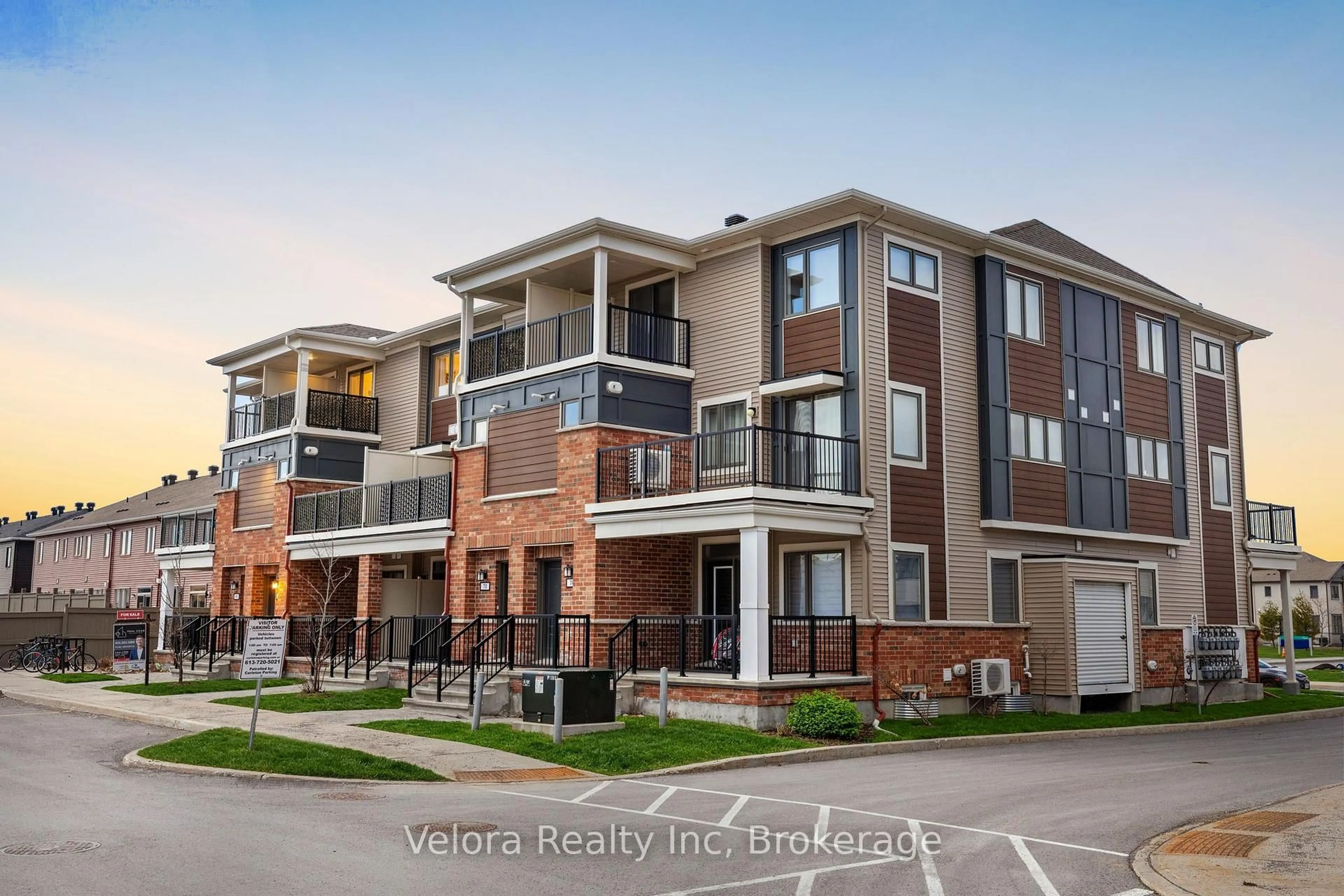 Home with brick exterior material, street for 78 Lyrid Private, Ottawa Ontario K2J 6N3