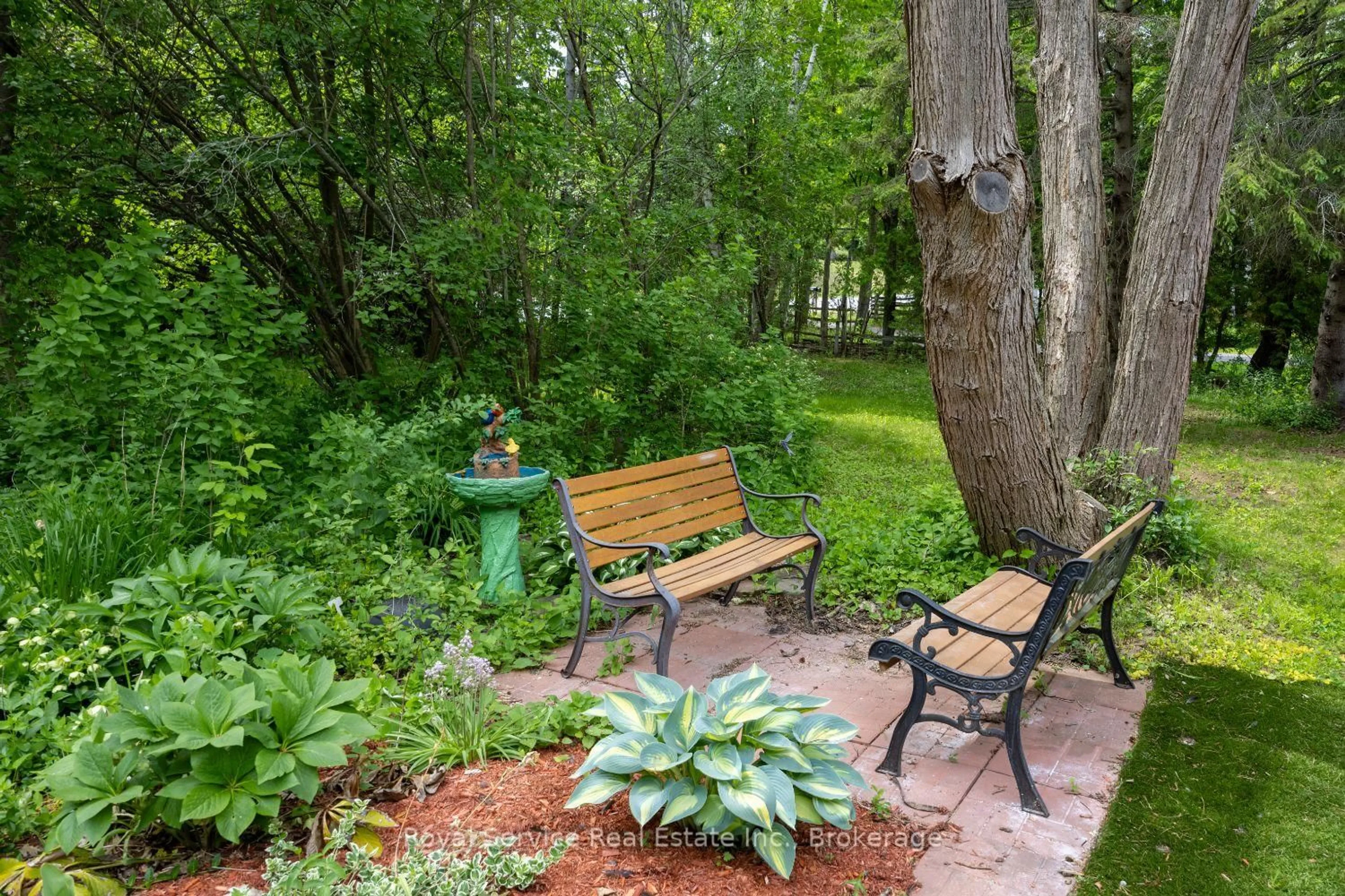 Patio, forest/trees view for 2311 Division St, Hamilton Township Ontario K9A 0T9