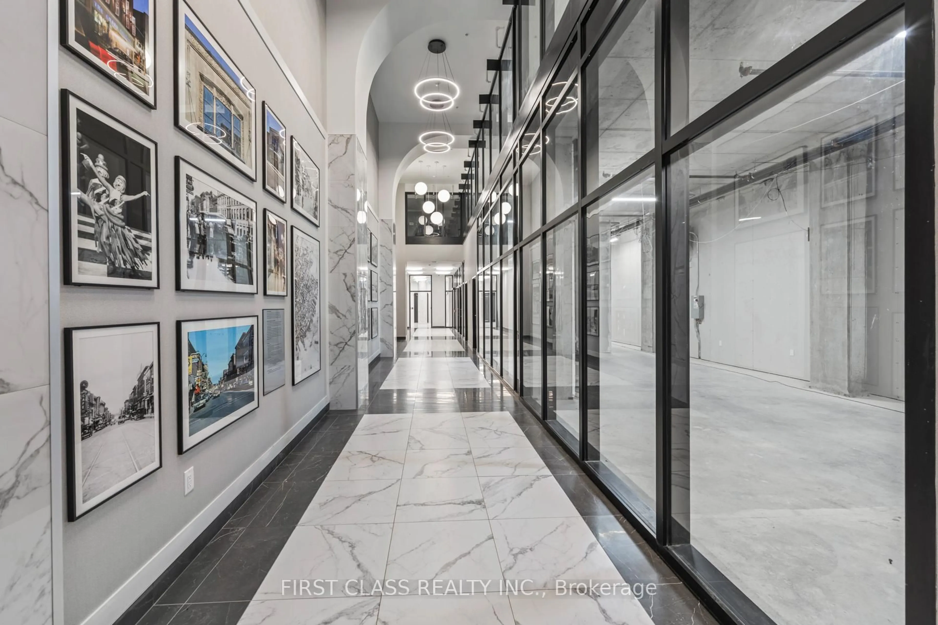 Indoor foyer for 223 Princess St #403, Kingston Ontario K7L 1B3