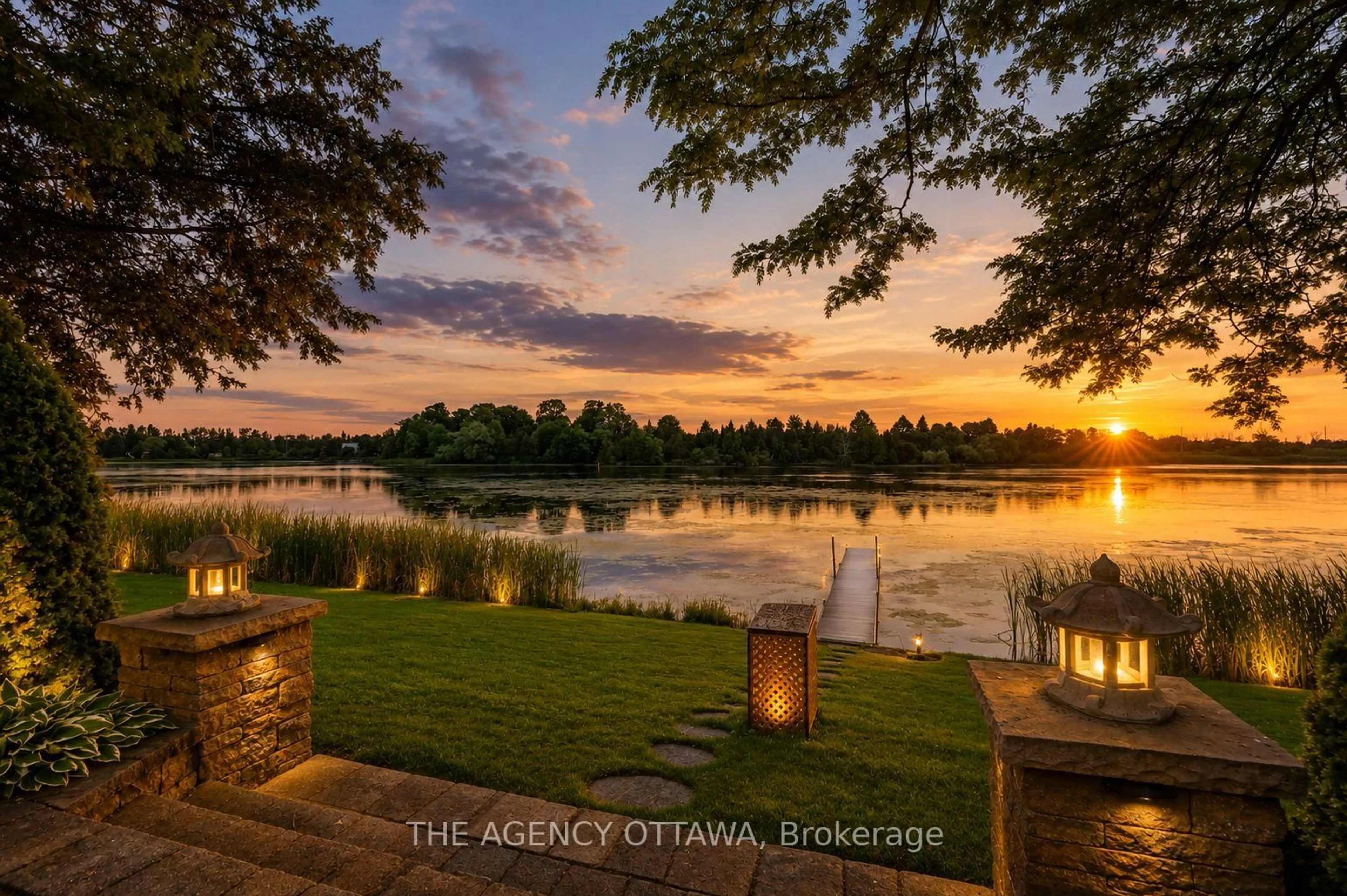 Patio, water/lake/river/ocean view for 26 Willow Lane, Rideau Lakes Ontario K7A 4S5