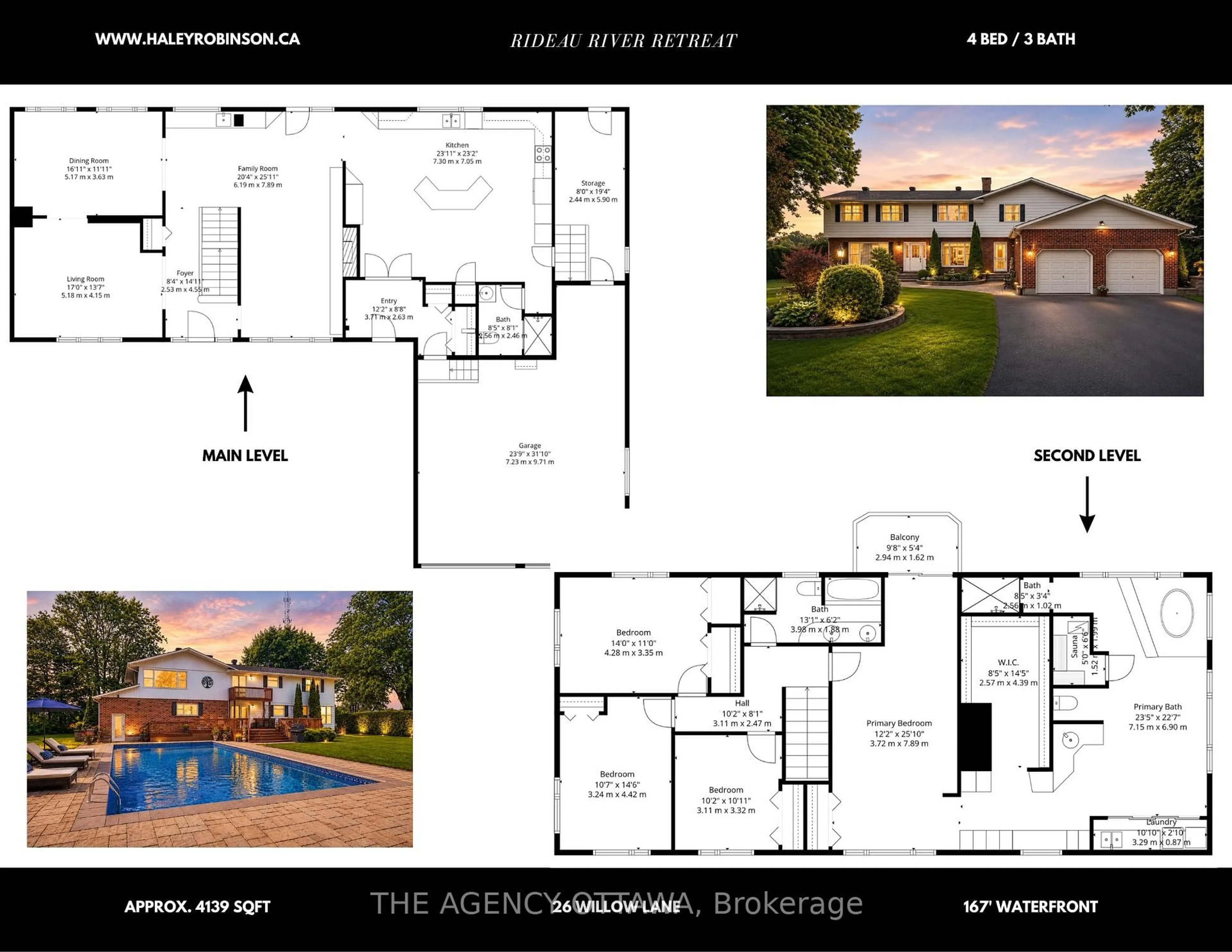 Floor plan for 26 Willow Lane, Rideau Lakes Ontario K7A 4S5