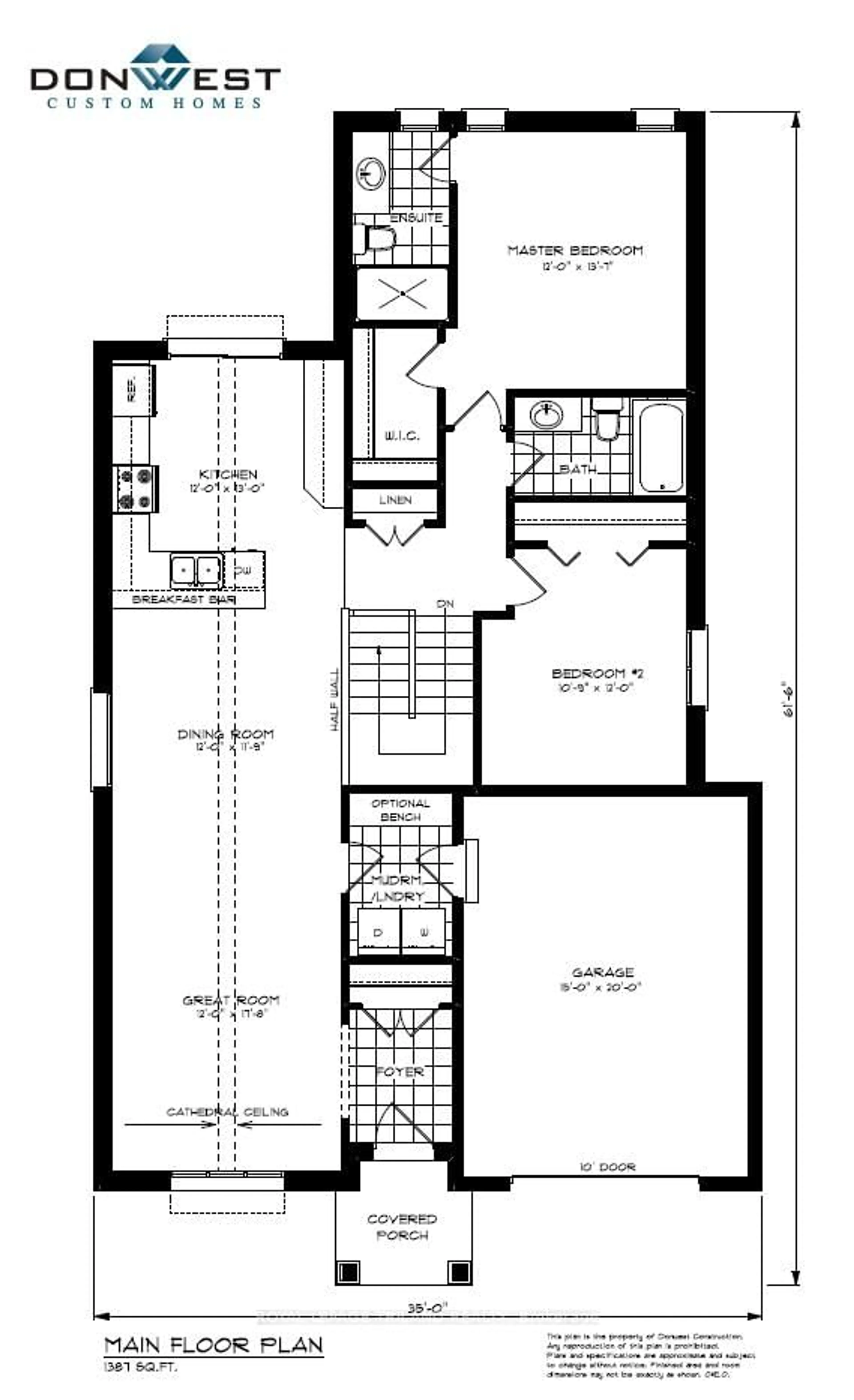 Floor plan for 143 Centre St, West Elgin Ontario N0L 2C0