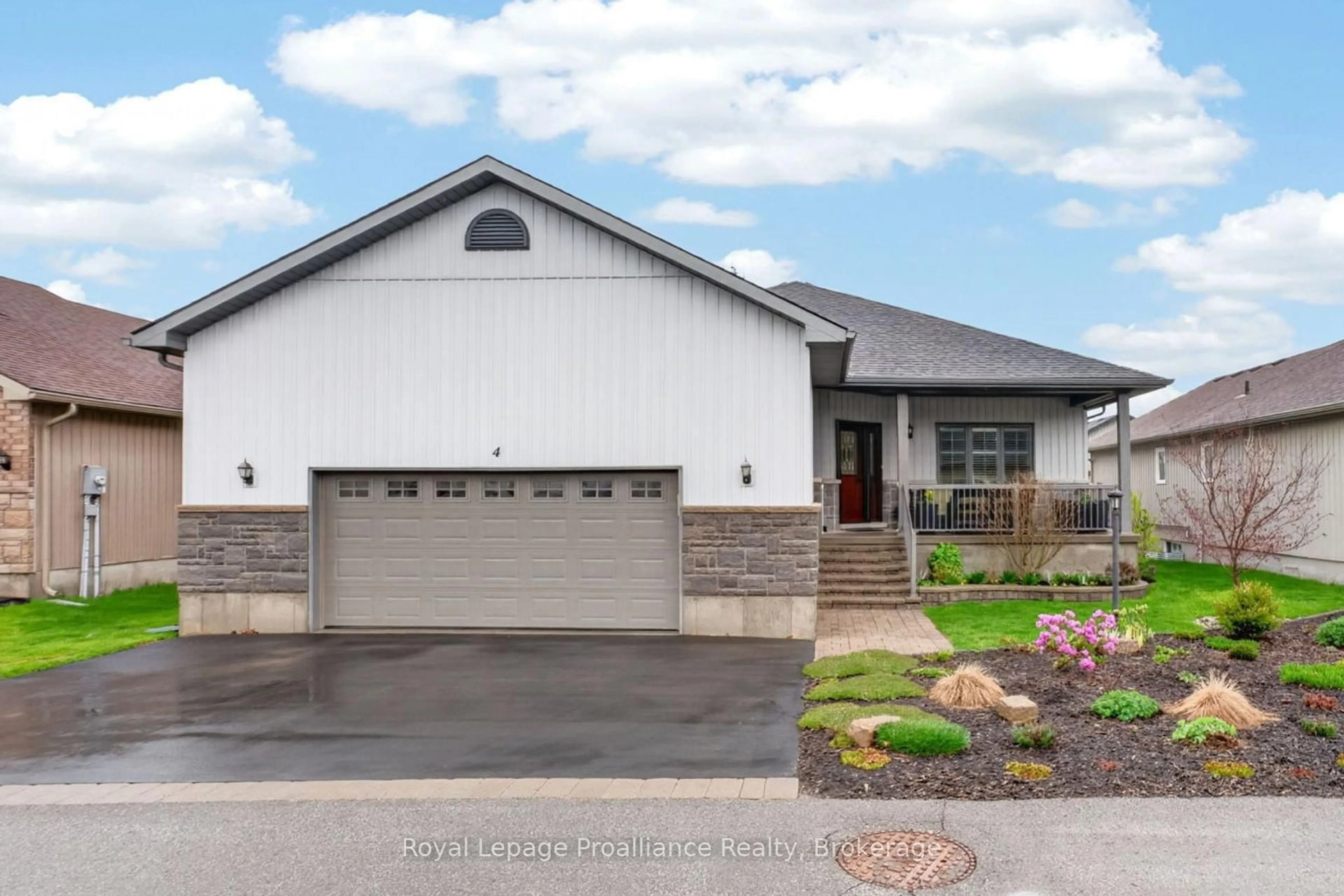 Home with brick exterior material, street for 4 Merrill Dr, Prince Edward County Ontario K0K 3L0
