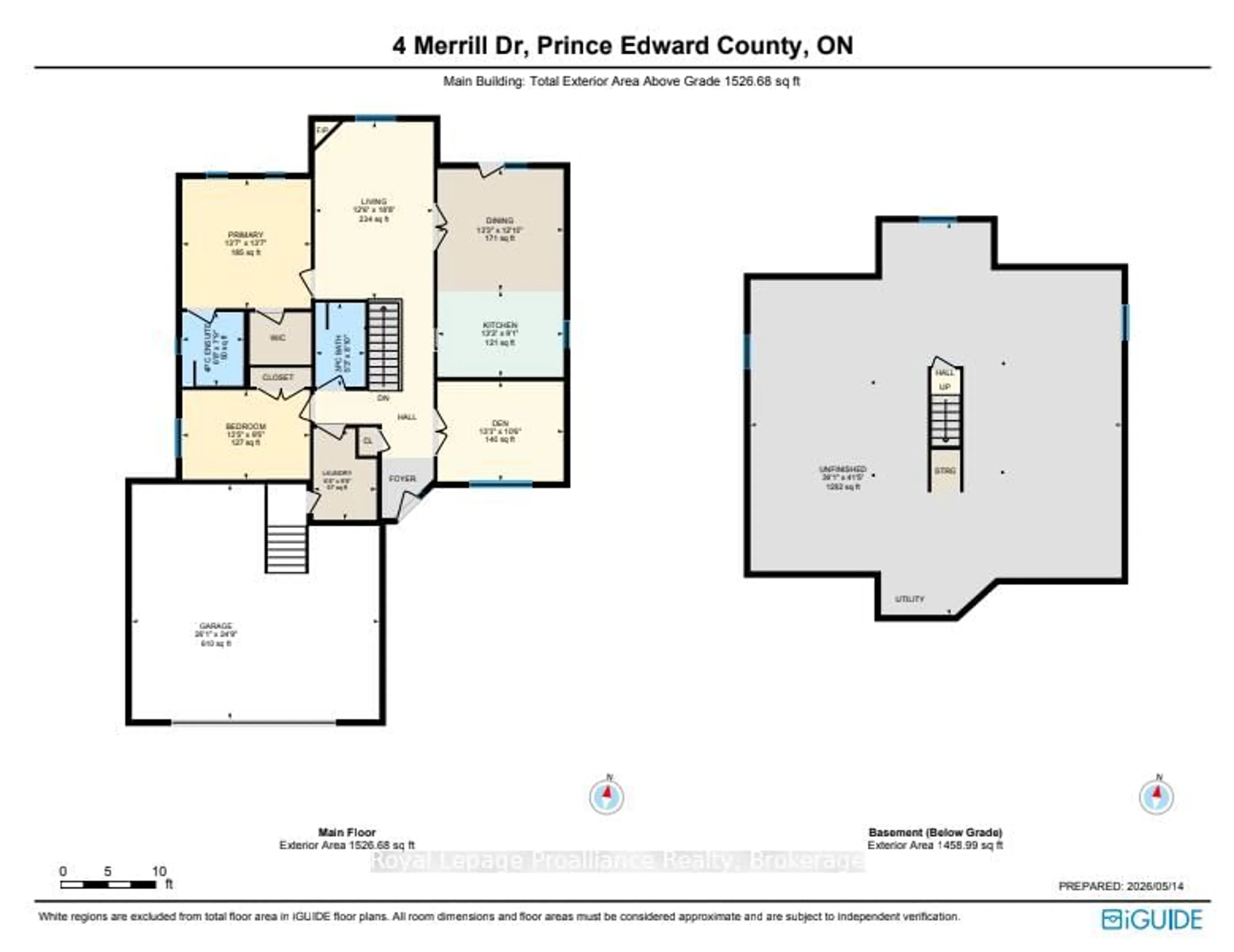 Floor plan for 4 Merrill Dr, Prince Edward County Ontario K0K 3L0