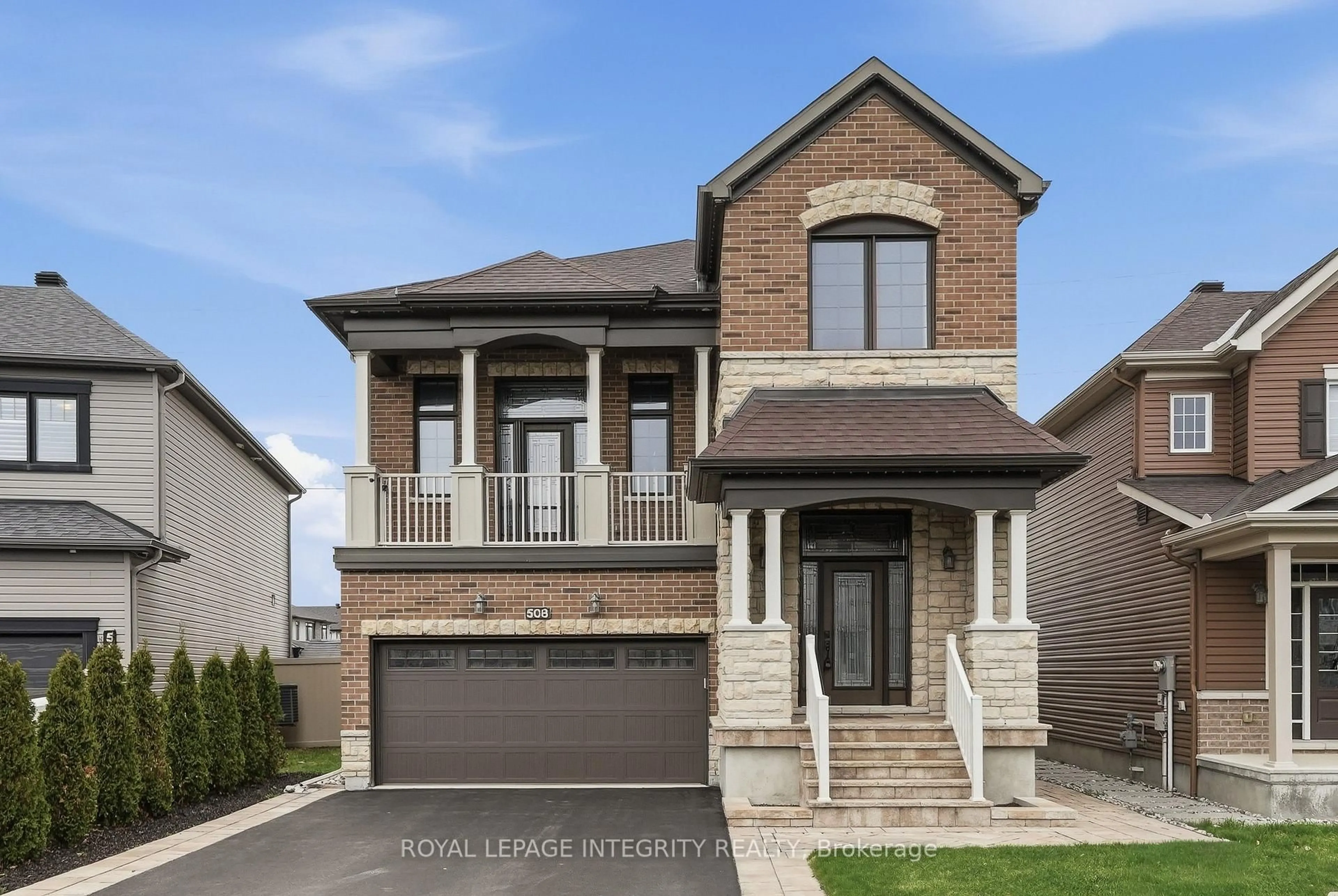 Home with brick exterior material, street for 508 Yellow Birch St, Orleans Ontario K1W 0J3