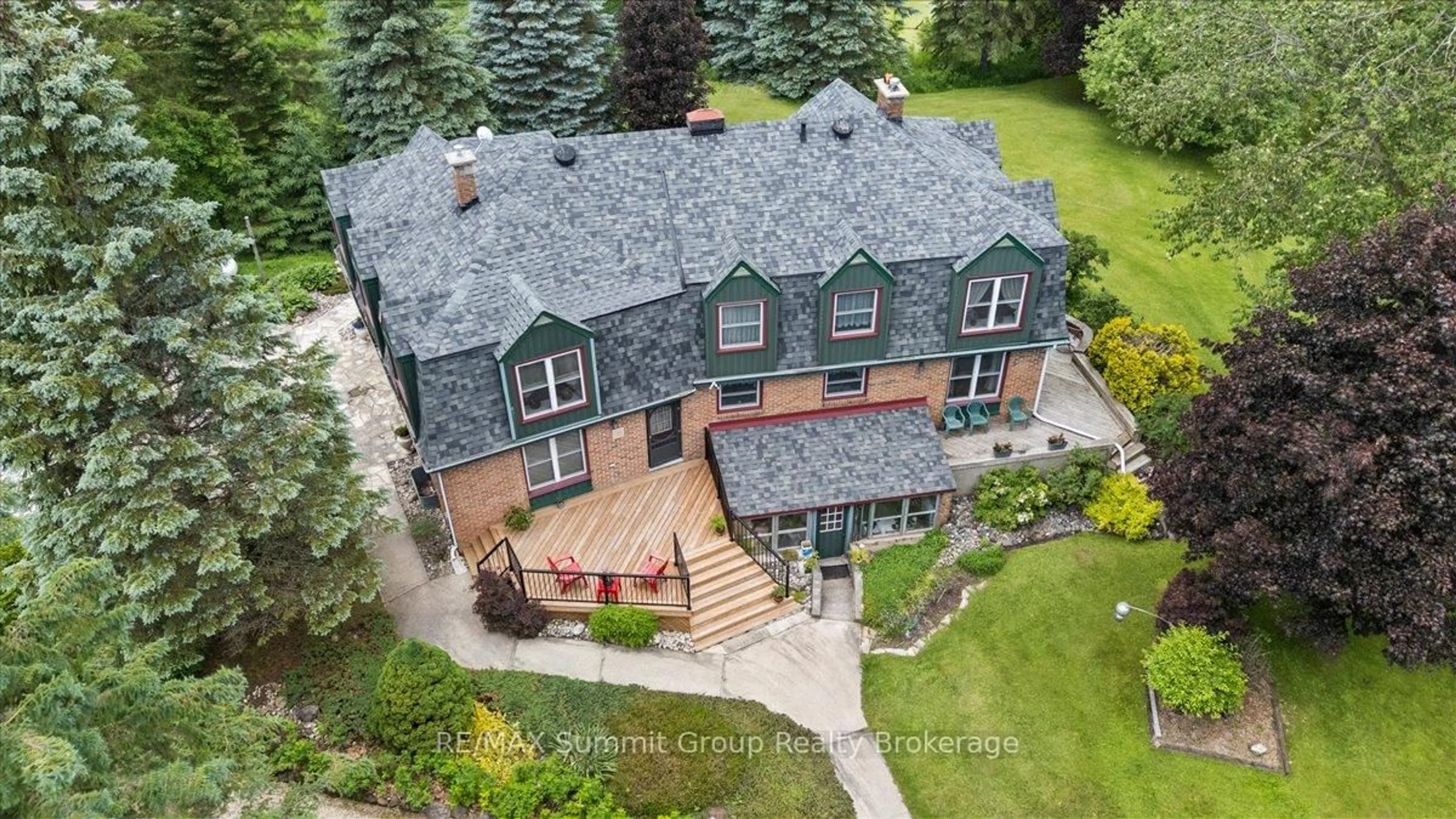 A pic from outside/outdoor area/front of a property/back of a property/a pic from drone, unknown for 774549 Highway 10, Grey Highlands Ontario N0C 1H0