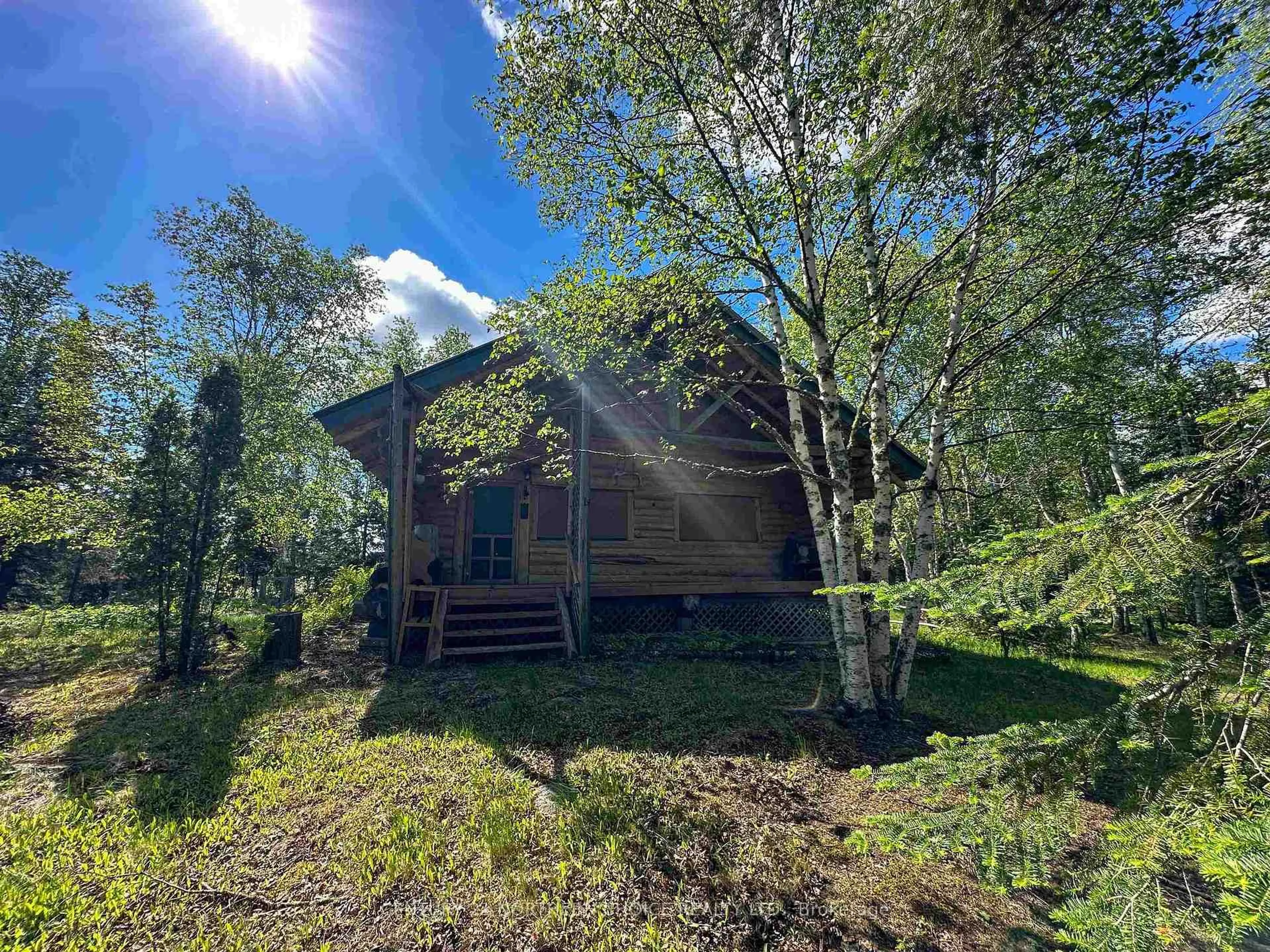 A pic from outside/outdoor area/front of a property/back of a property/a pic from drone, forest/trees view for PCL 5005 Confederation, Kenora Remote Area Ontario P0V 1T0