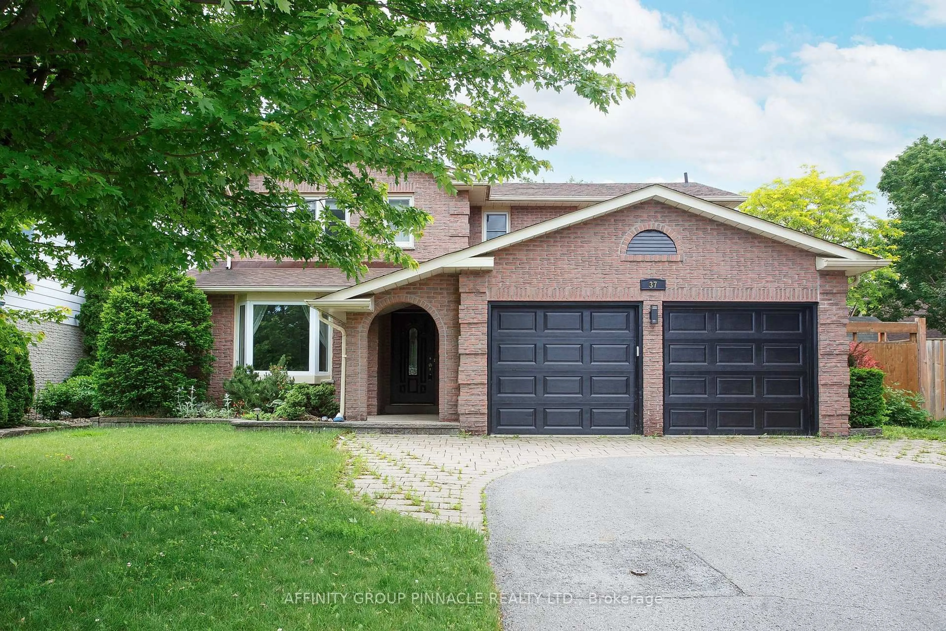 Home with brick exterior material, street for 37 Parkway Ave, Kawartha Lakes Ontario K9V 5J7