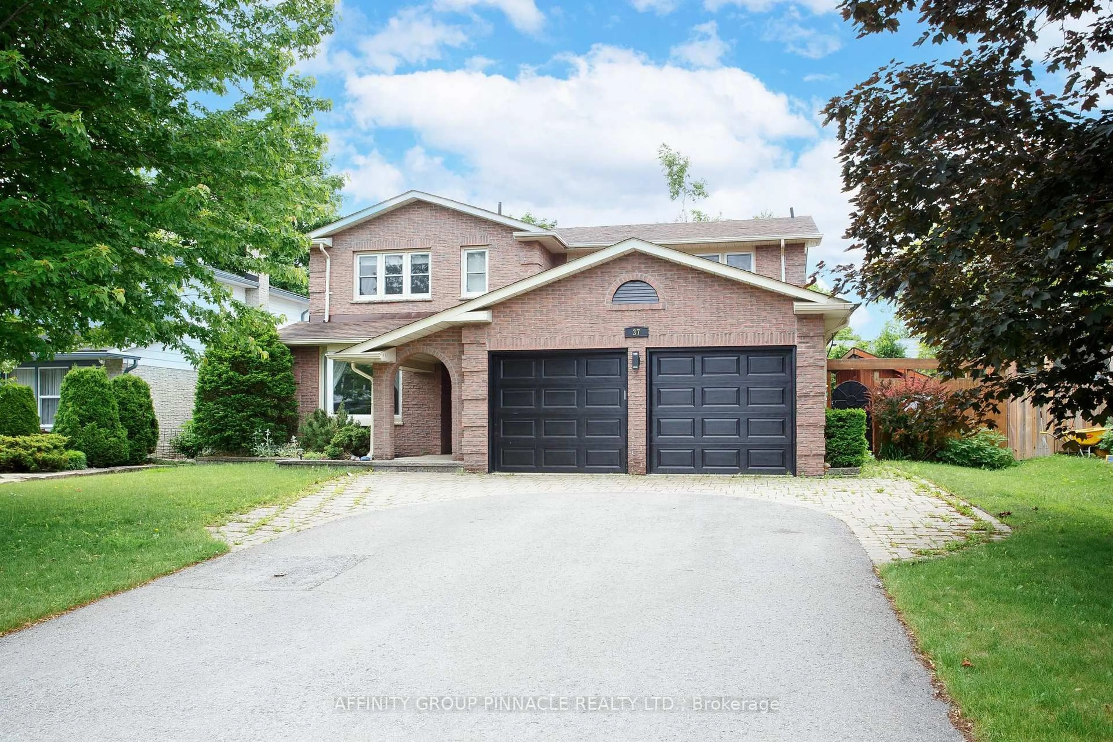 Home with brick exterior material, street for 37 Parkway Ave, Kawartha Lakes Ontario K9V 5J7