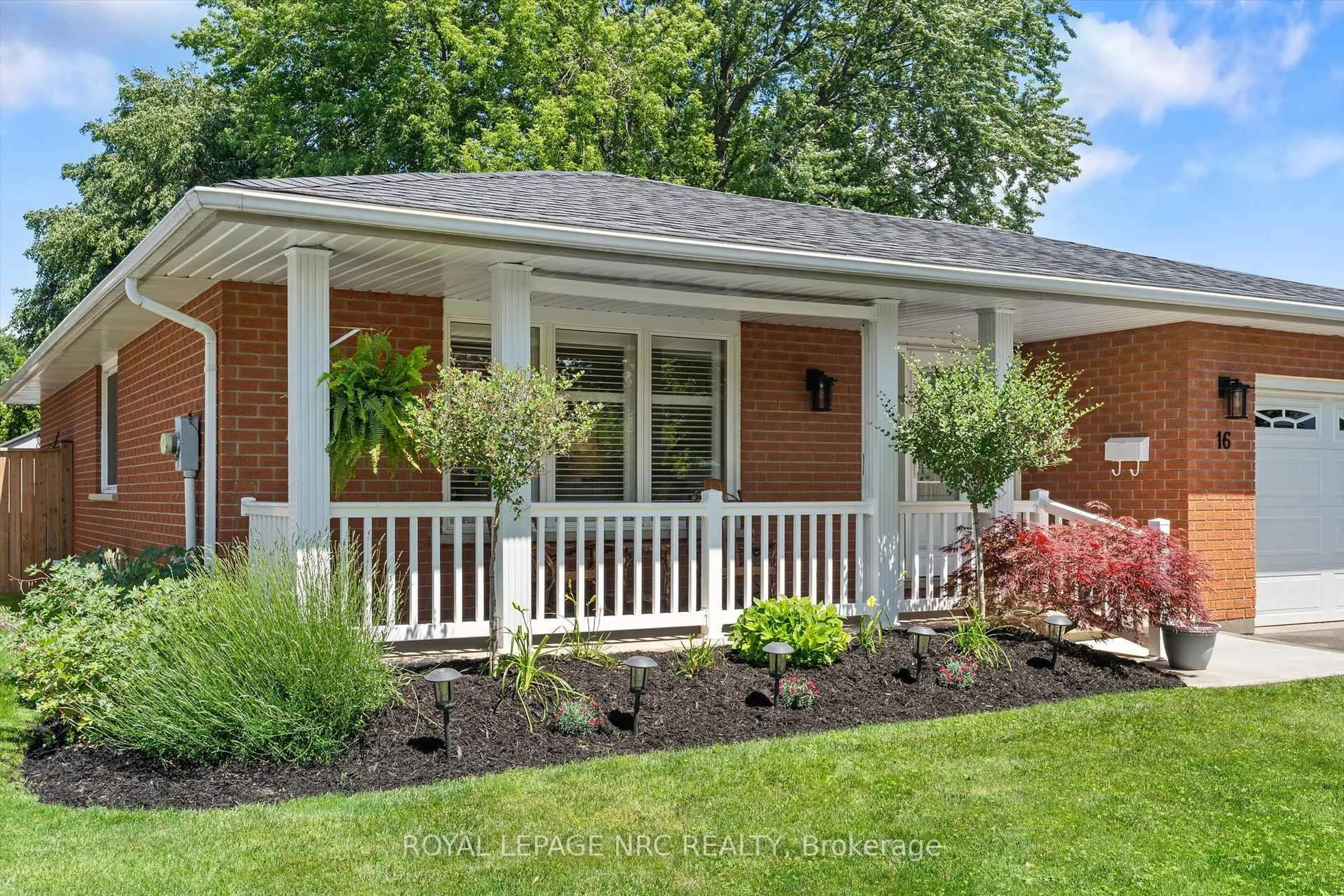 Home with brick exterior material, street for 16 Bolger Dr, St. Catharines Ontario L2N 7L4