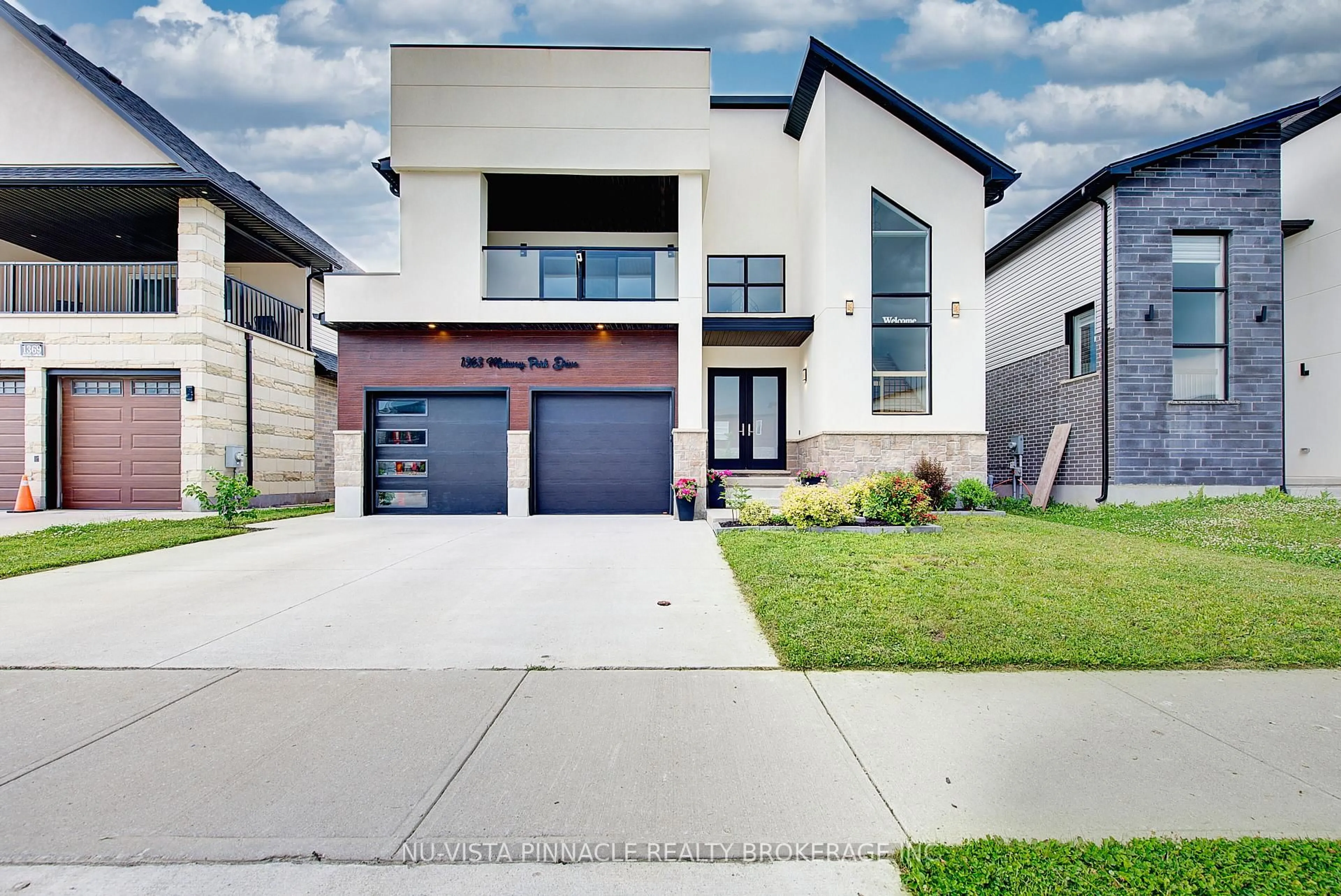 Home with brick exterior material, street for 1363 Medway Park Dr, London North Ontario N6G 0V7