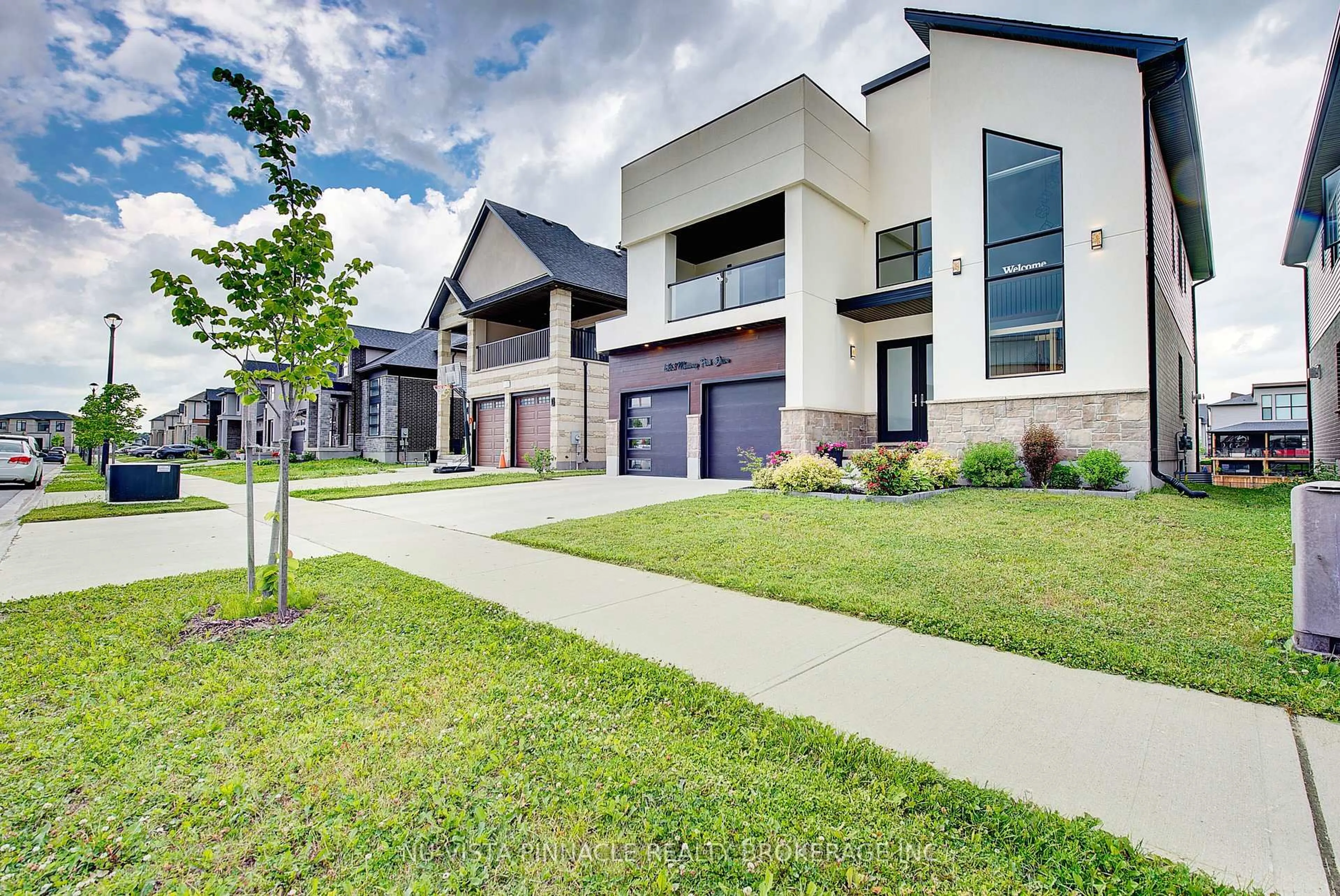 Home with brick exterior material, street for 1363 Medway Park Dr, London North Ontario N6G 0V7