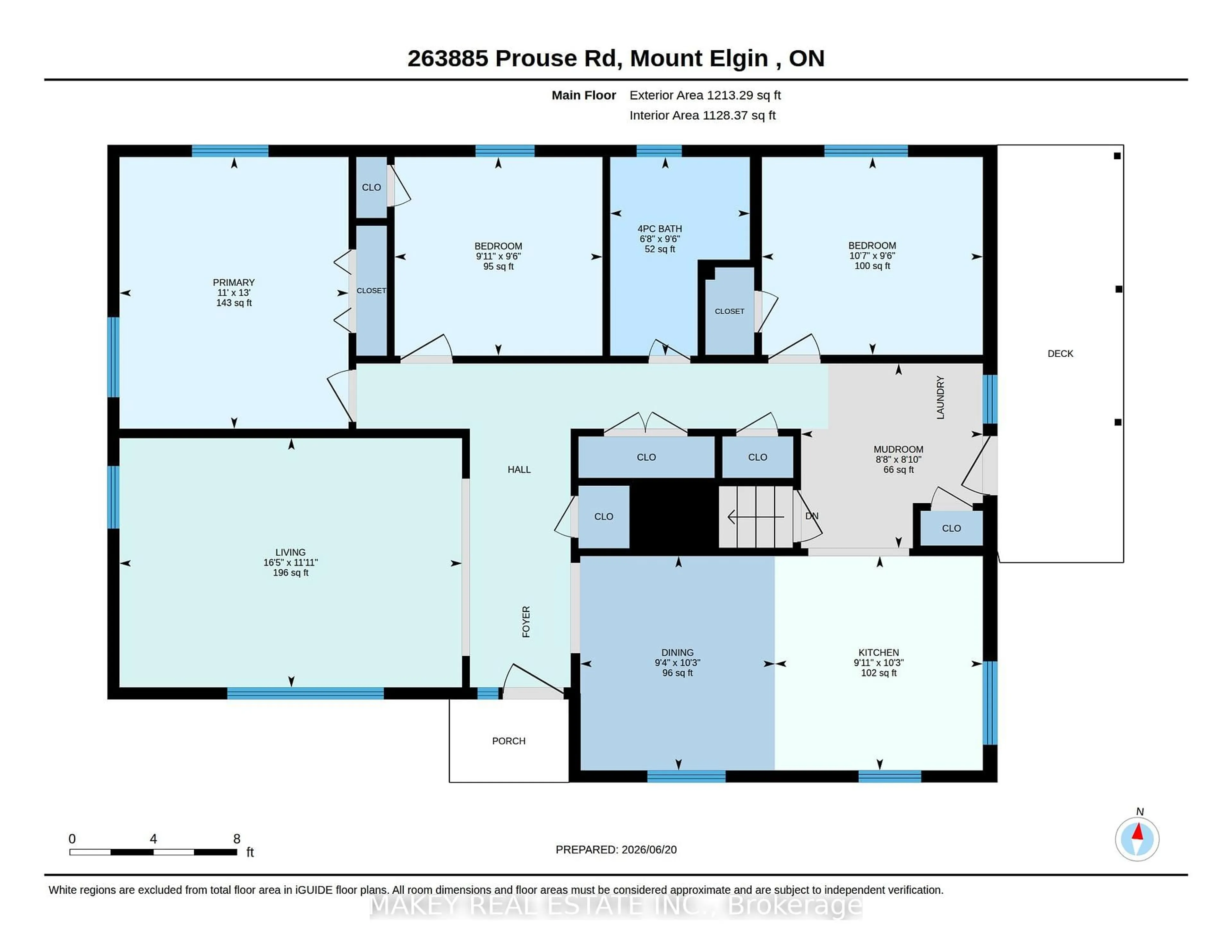 Floor plan for 263885 Prouse Rd, South-West Oxford Ontario N0J 1N0