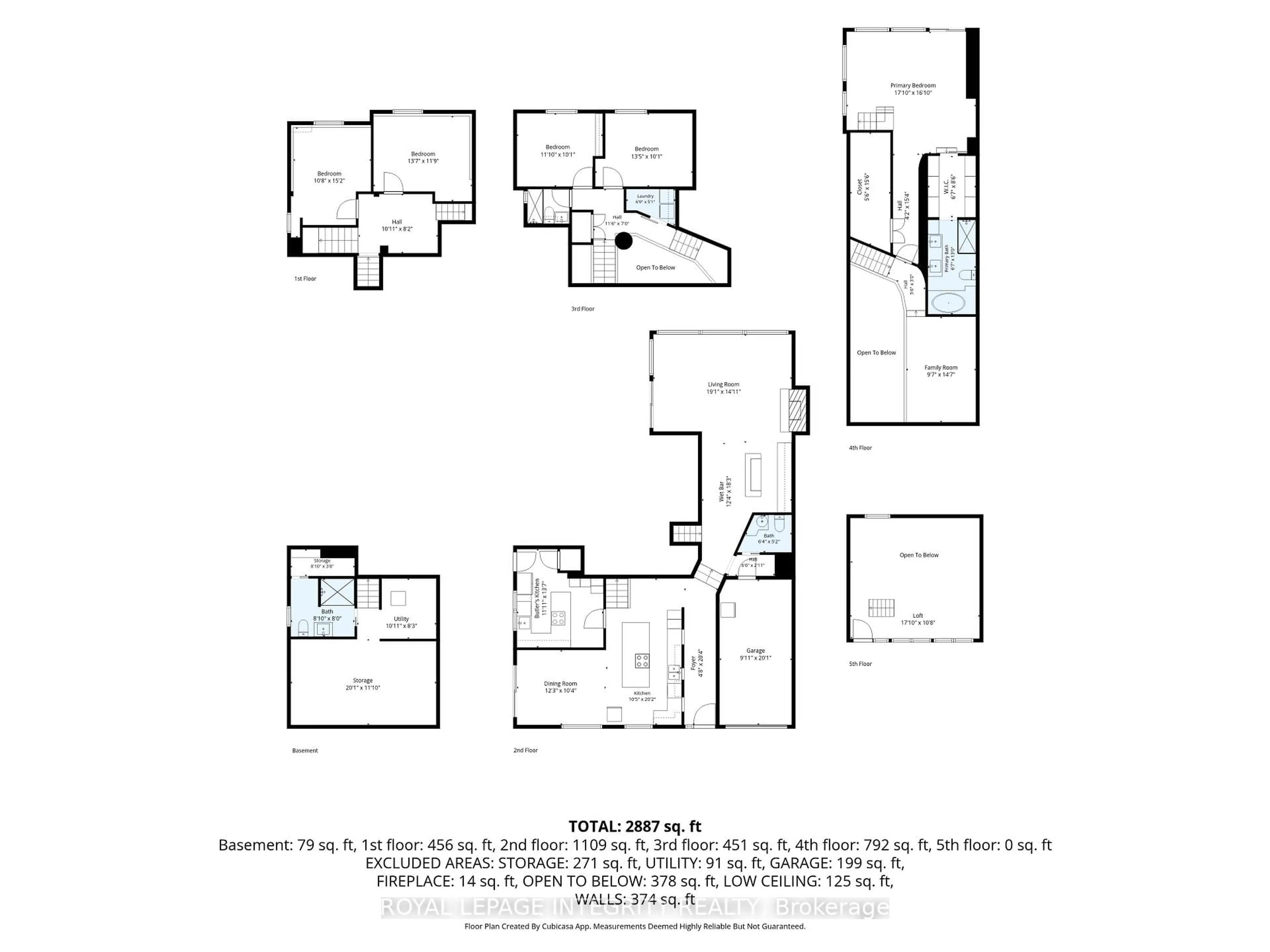 Floor plan for 954 WATSON St, Ottawa Ontario K2B 6C2