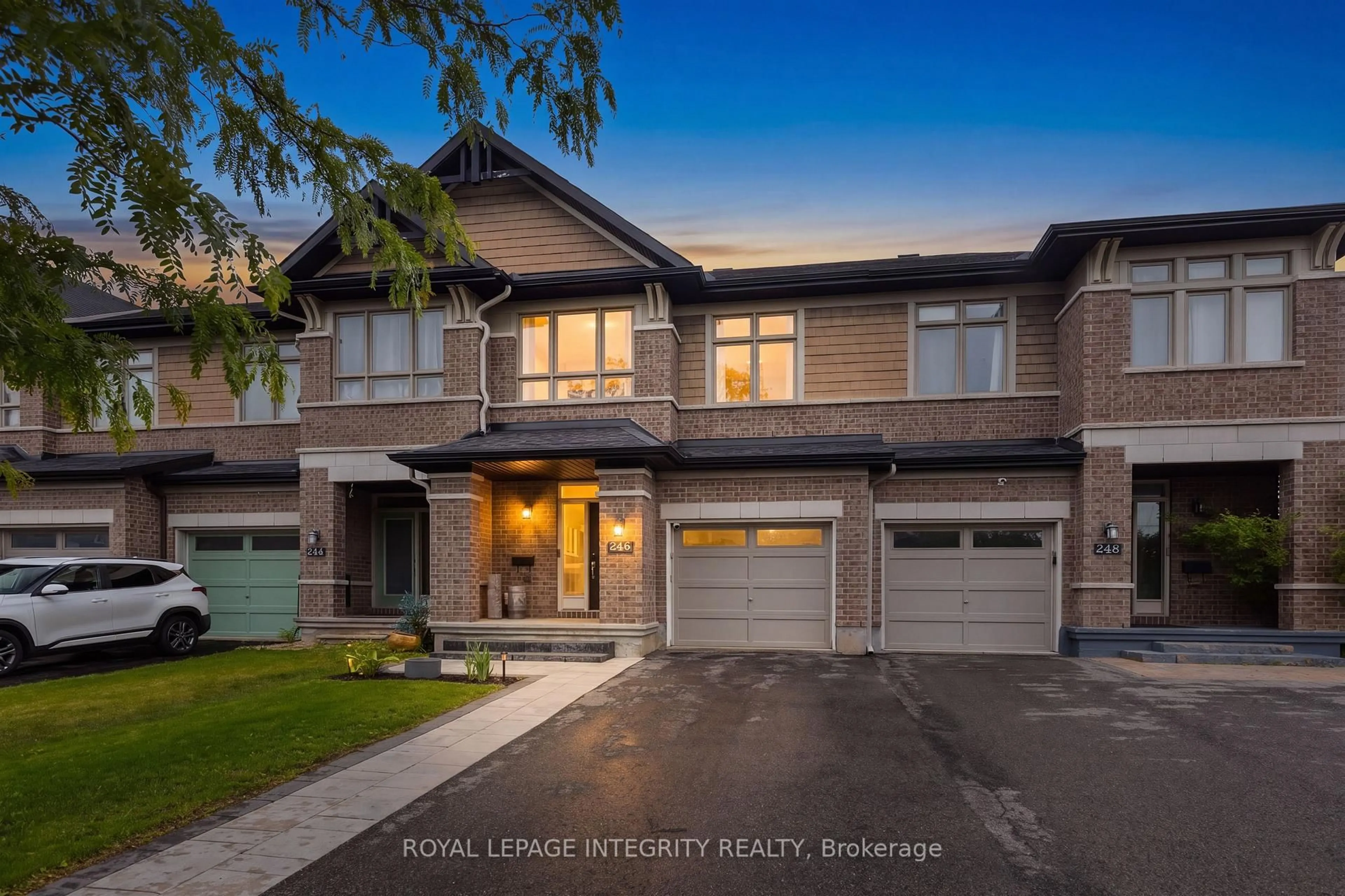 Home with brick exterior material, street for 246 Cooks Mill Cres, Ottawa Ontario K1V 2N1