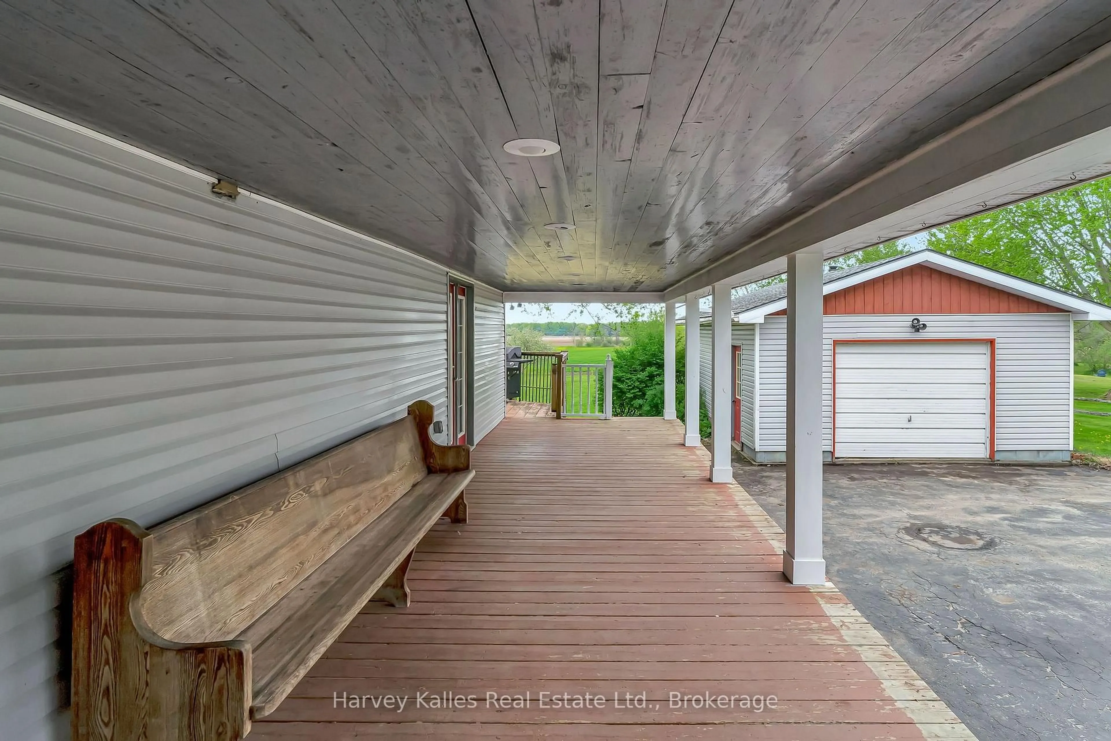 Patio, street for 13965 Loyalist Pkwy, Prince Edward County Ontario K0K 2T0