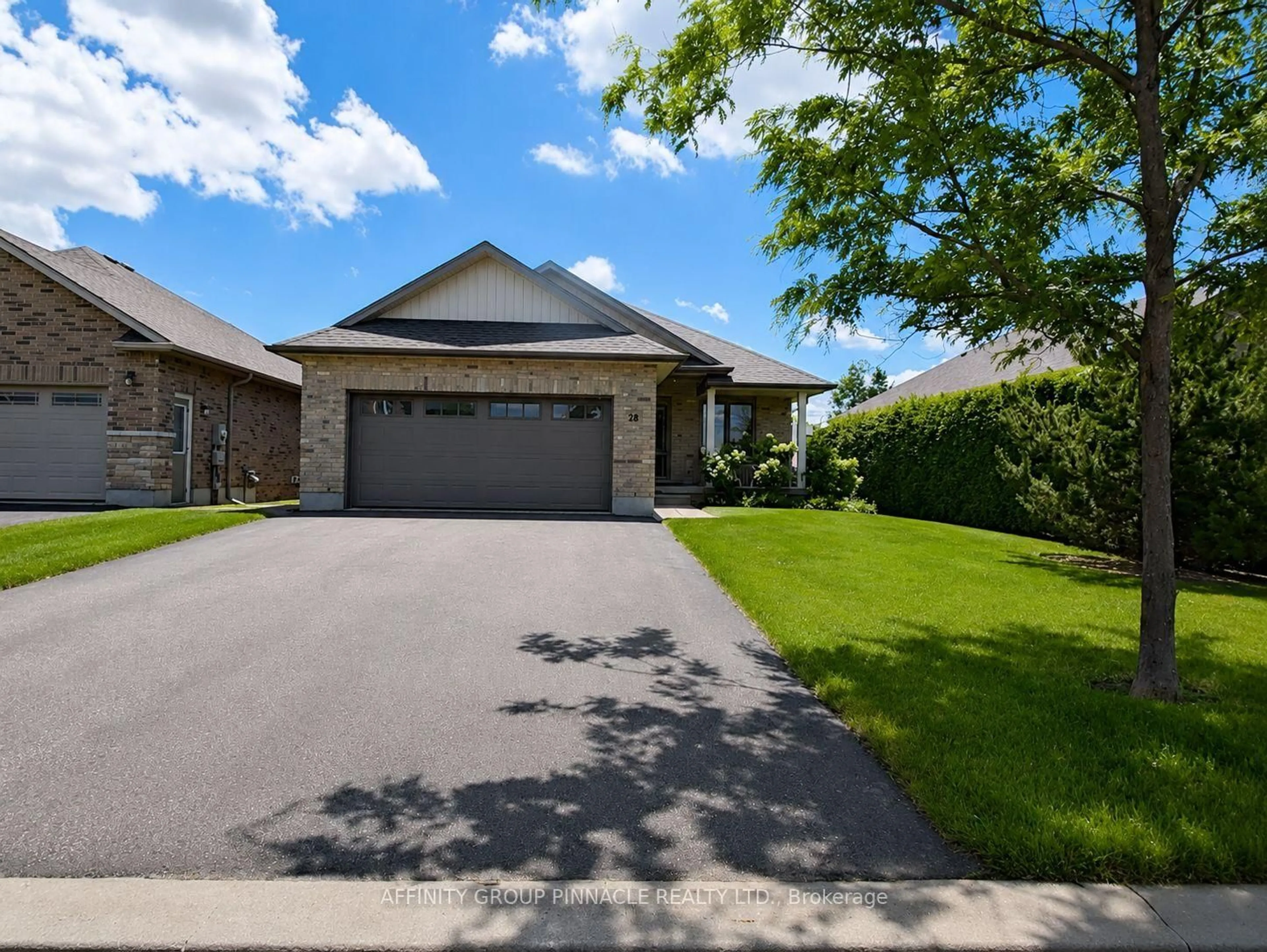 A pic from outside/outdoor area/front of a property/back of a property/a pic from drone, street for 28 Liam St, Kawartha Lakes Ontario K9V 0J3