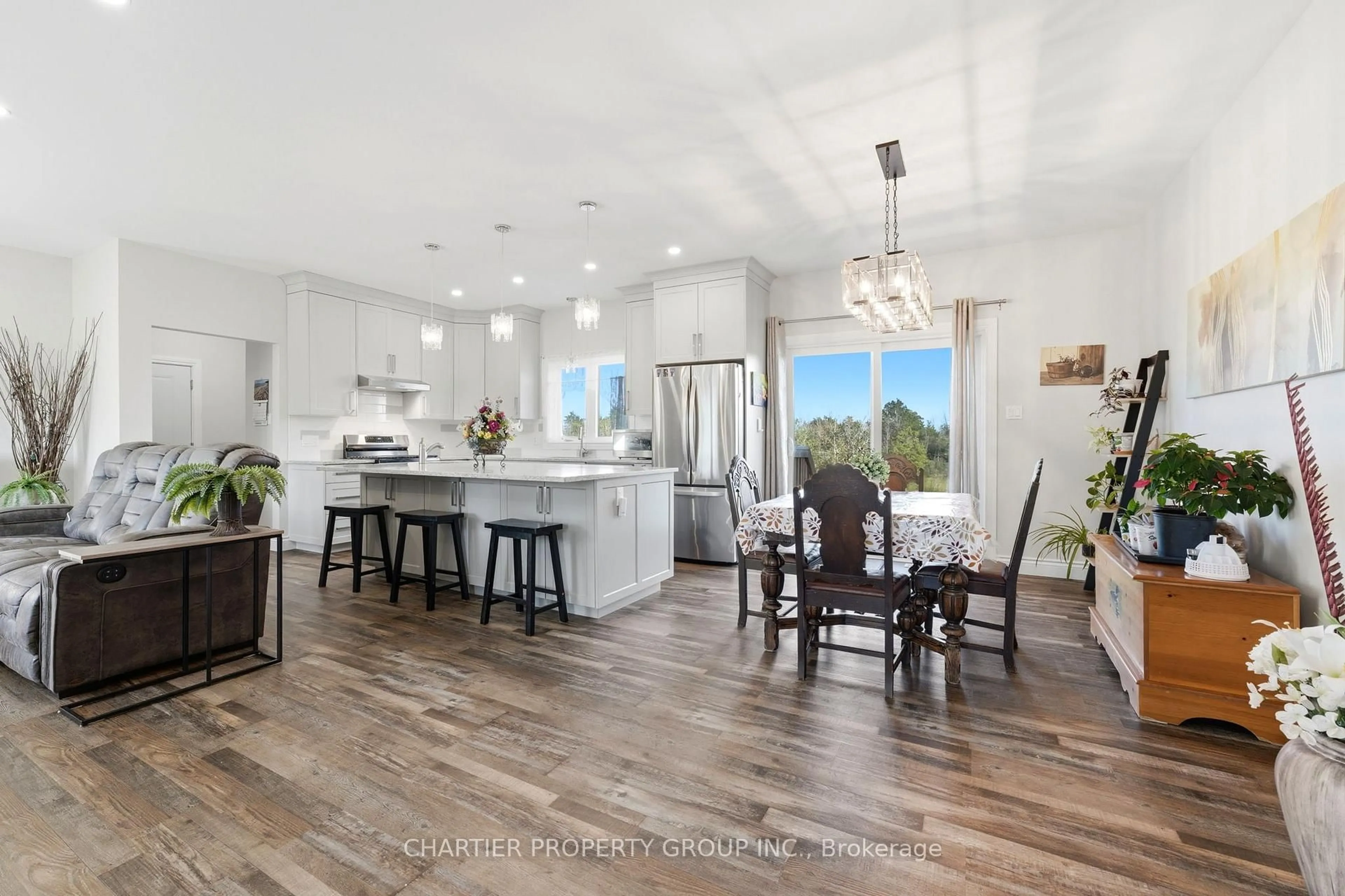 Open concept kitchen, unknown for 10664 Blaine Rd, North Dundas Ontario K0E 1S0