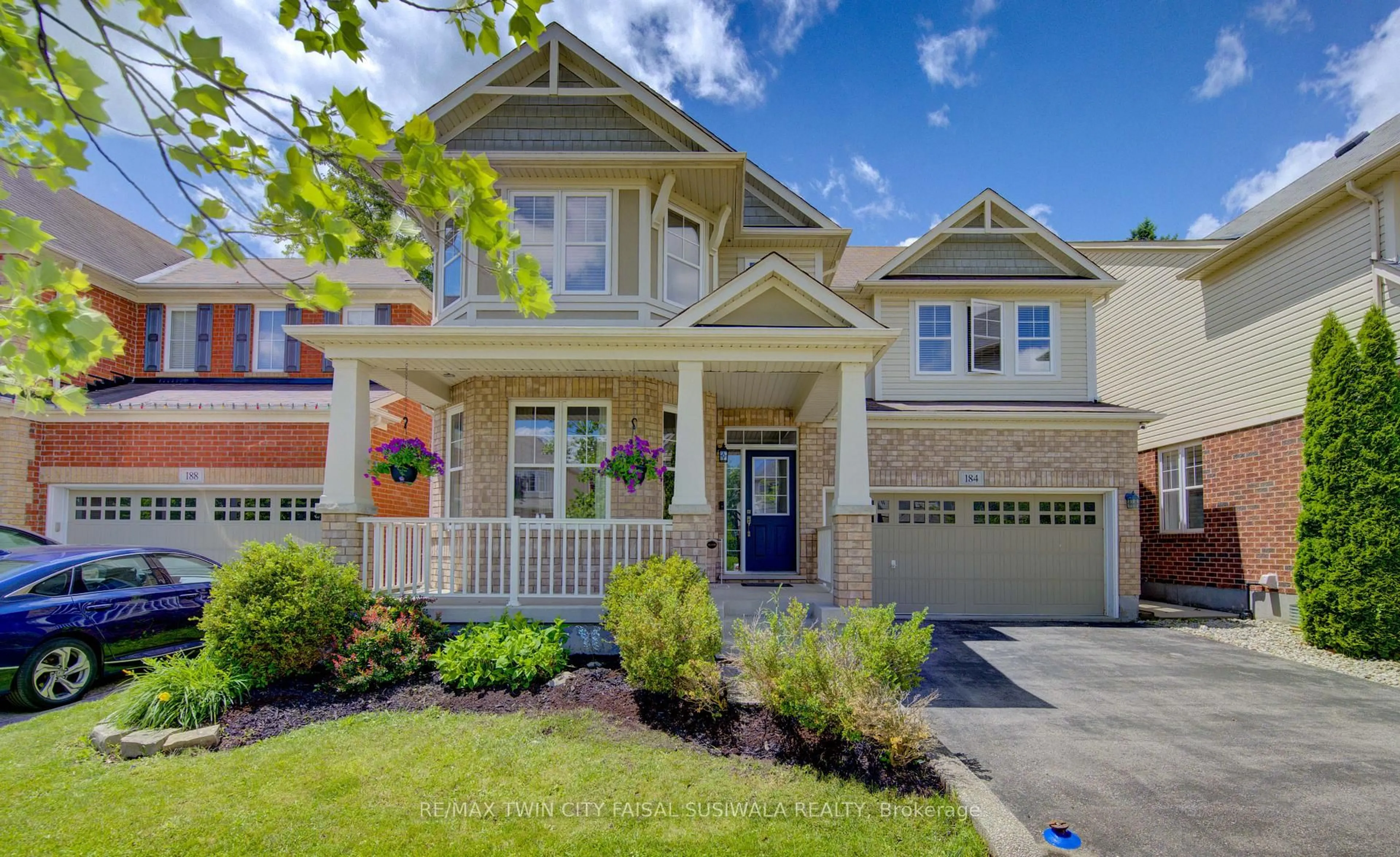 Home with brick exterior material, street for 184 Fletcher Circ, Cambridge Ontario N3C 0B5
