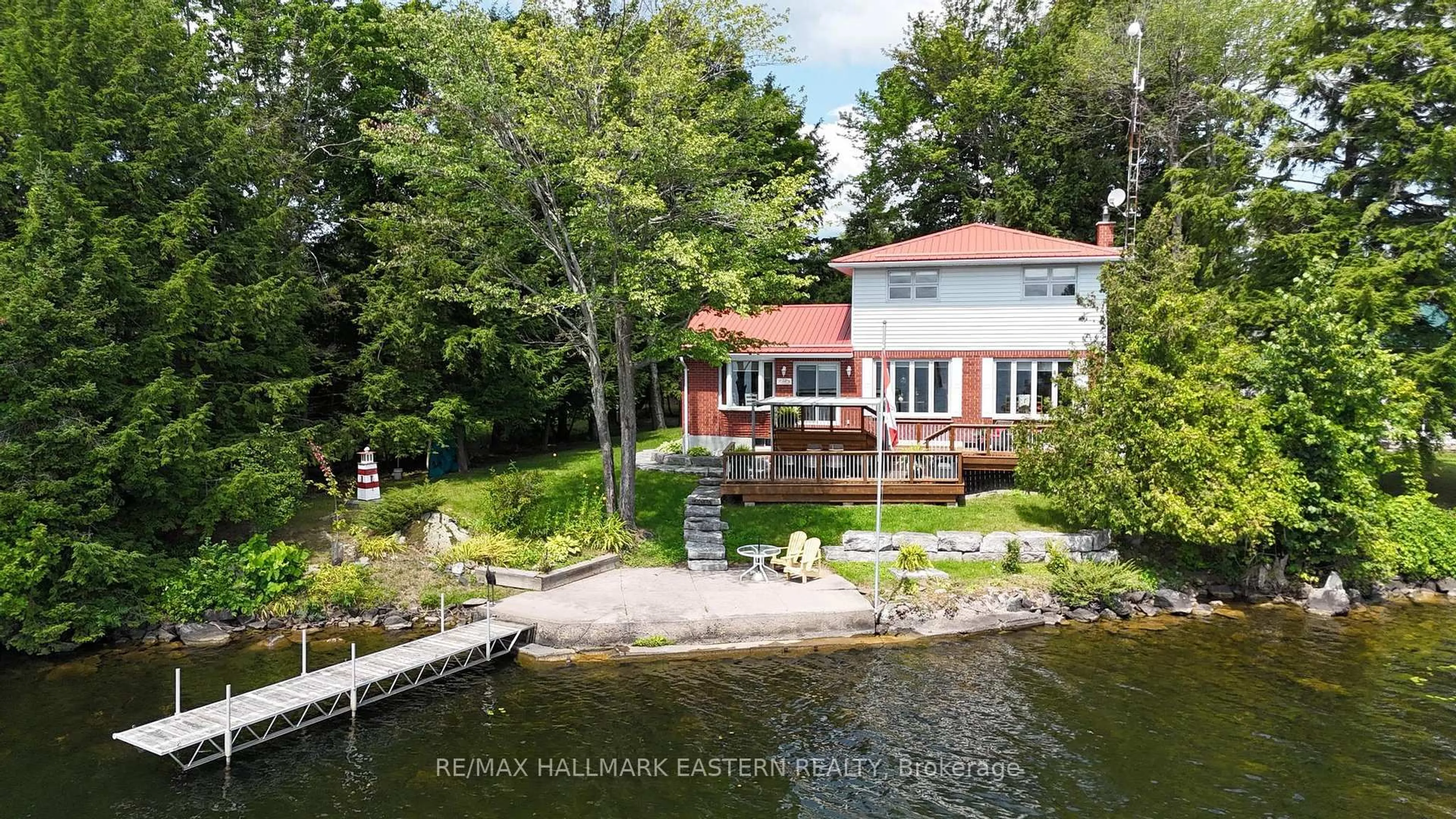 A pic from outside/outdoor area/front of a property/back of a property/a pic from drone, water/lake/river/ocean view for 39 Fire Route 50, Havelock-Belmont-Methuen Ontario K0L 1Z0