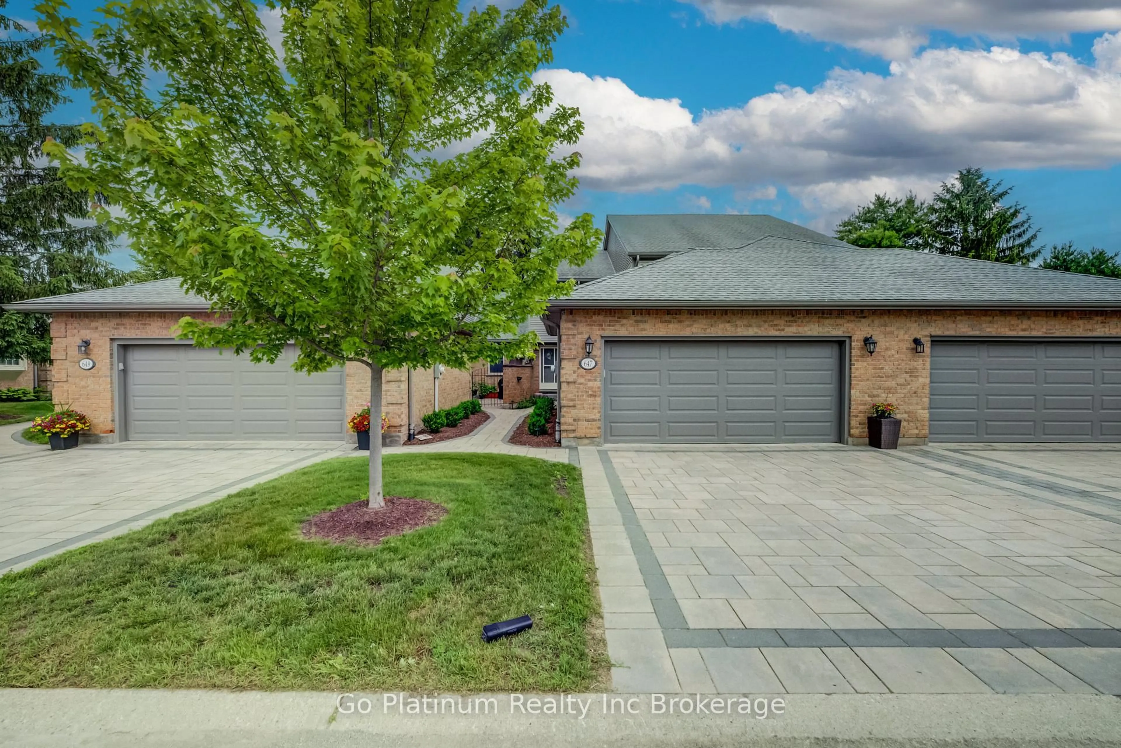 Home with brick exterior material, street for 647 Lansdowne Ave #17, Woodstock Ontario N4T 1K1