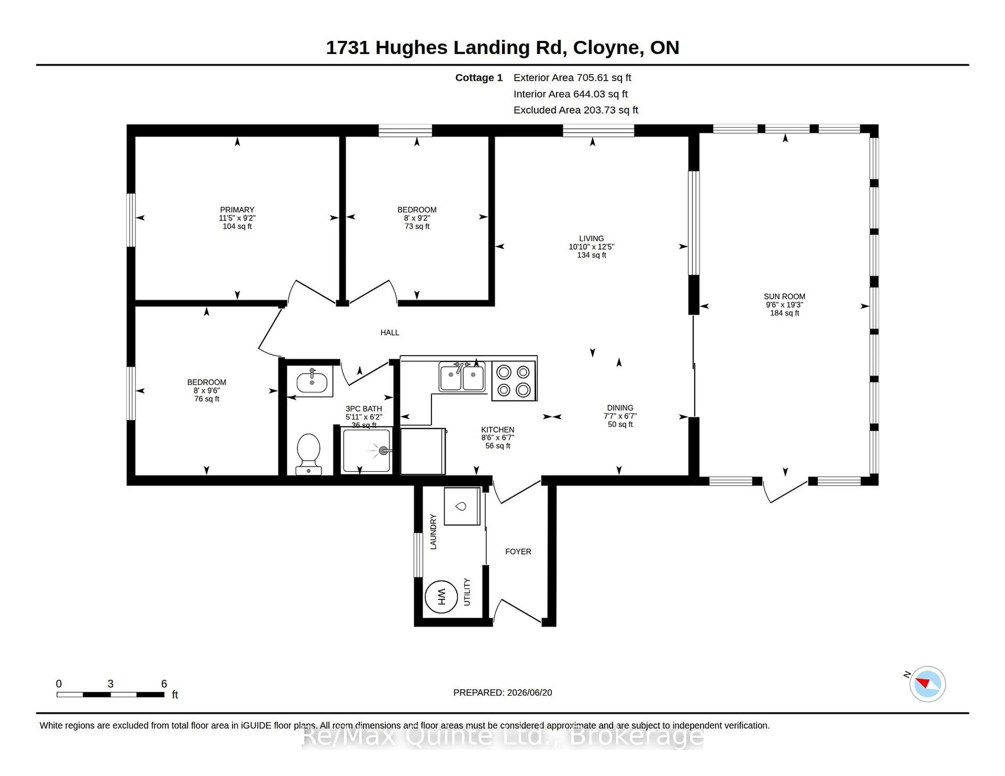 Floor plan for 1731 Hughes Landing Rd, Cloyne Ontario K0H 1K0