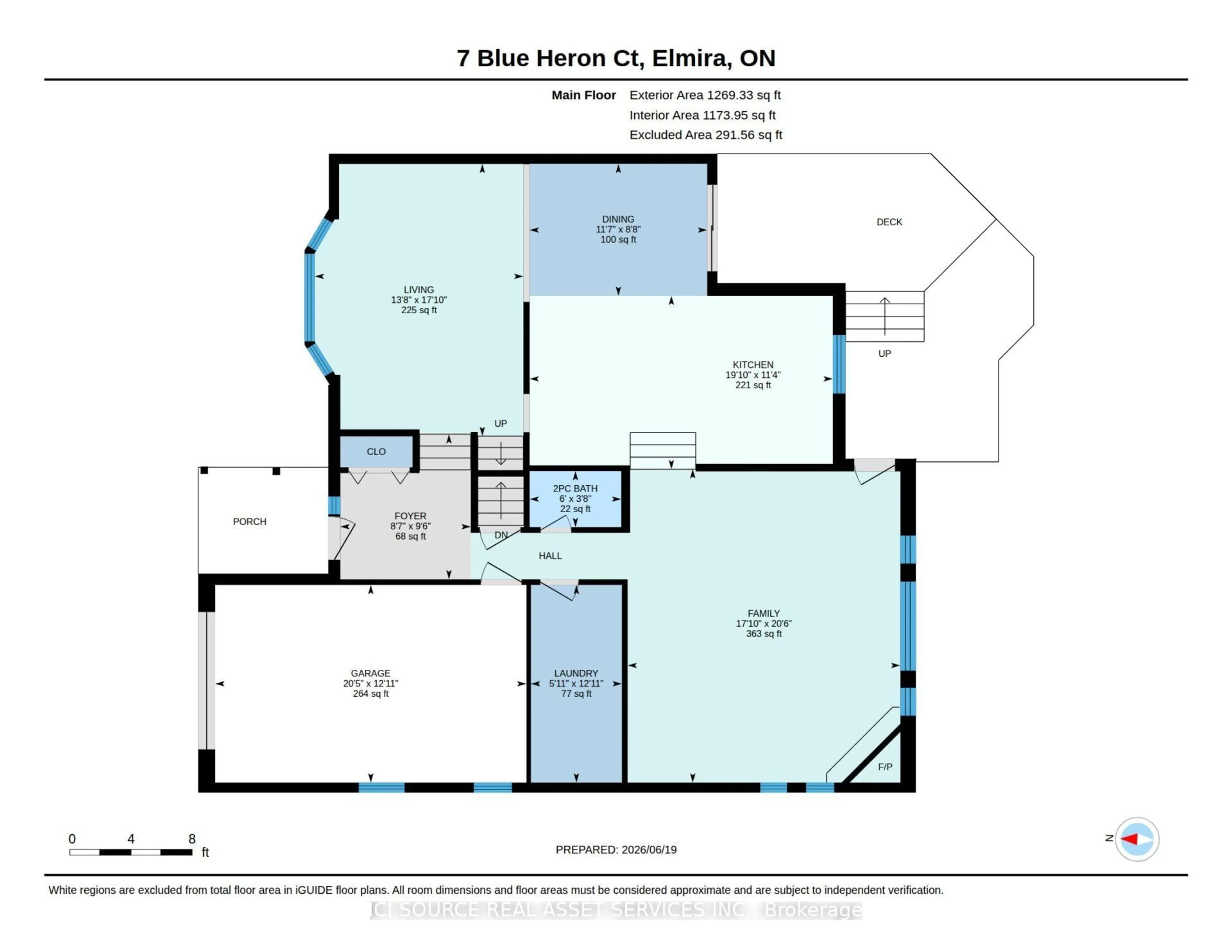 Floor plan for 7 Blue Heron Crt, Woolwich Ontario N3B 1S6