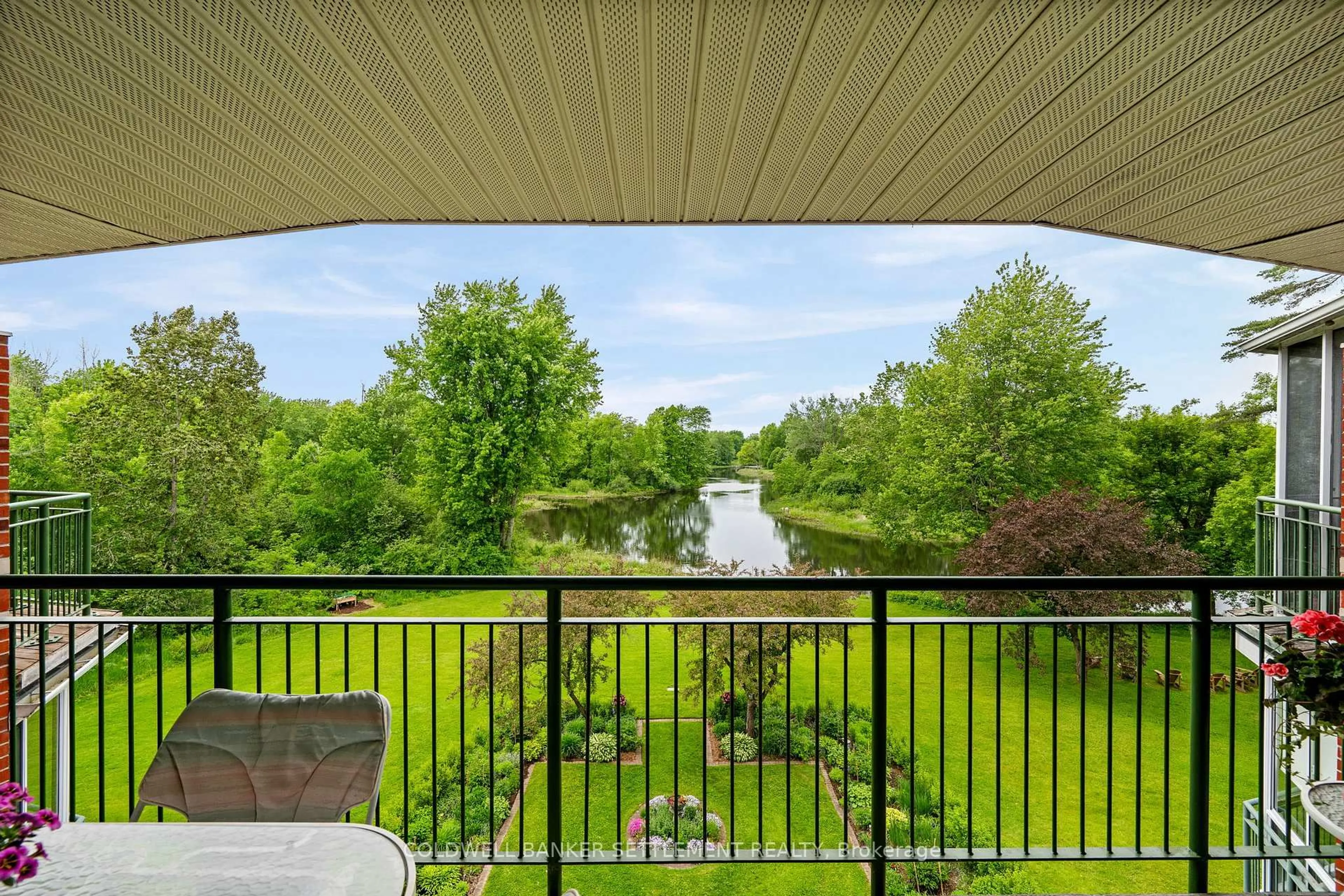 Patio, water/lake/river/ocean view for 23 Rogers Rd #303, Perth Ontario K7H 1P2