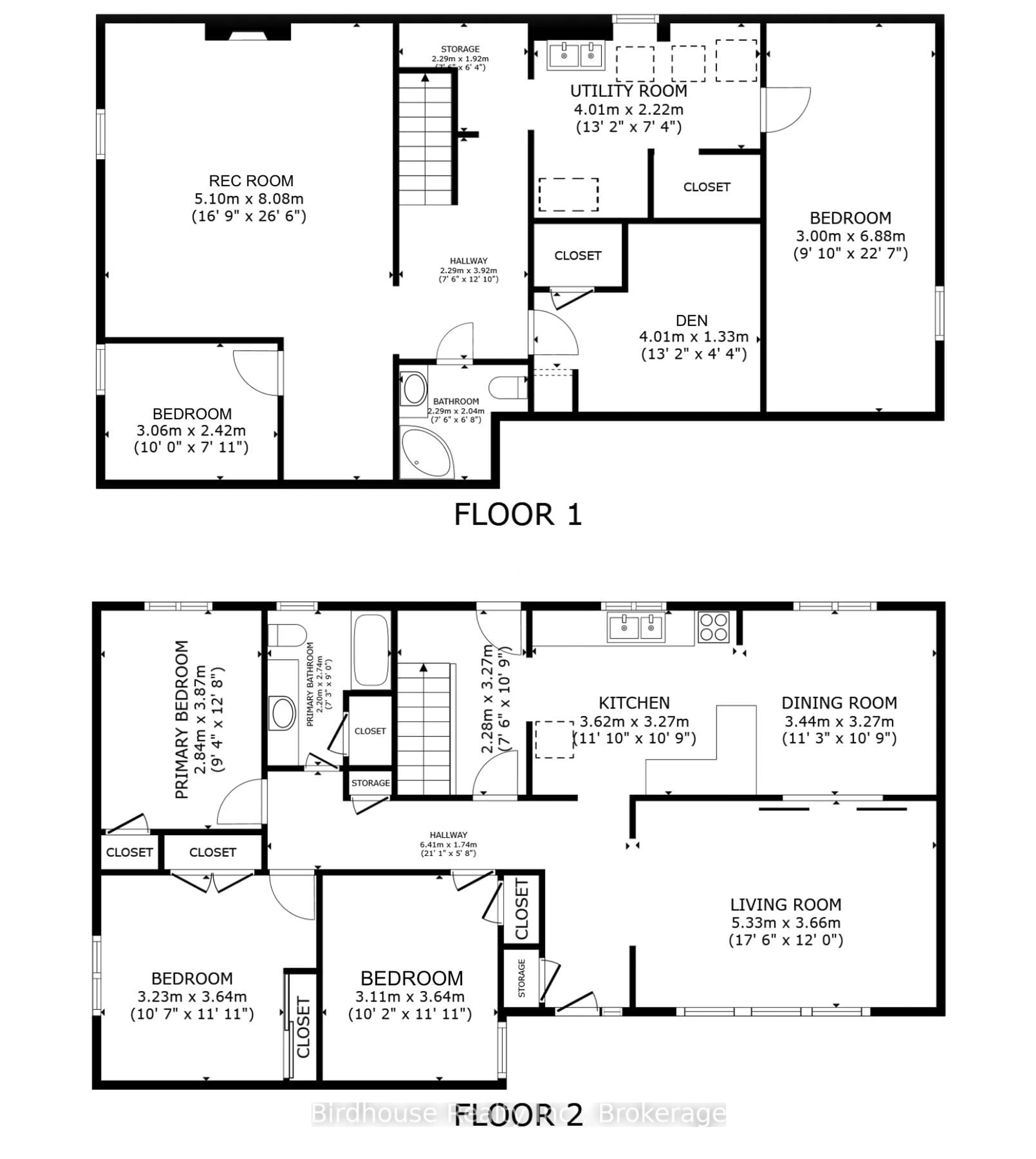 Floor plan for 46 Corneil St, Kawartha Lakes Ontario K9V 5T7
