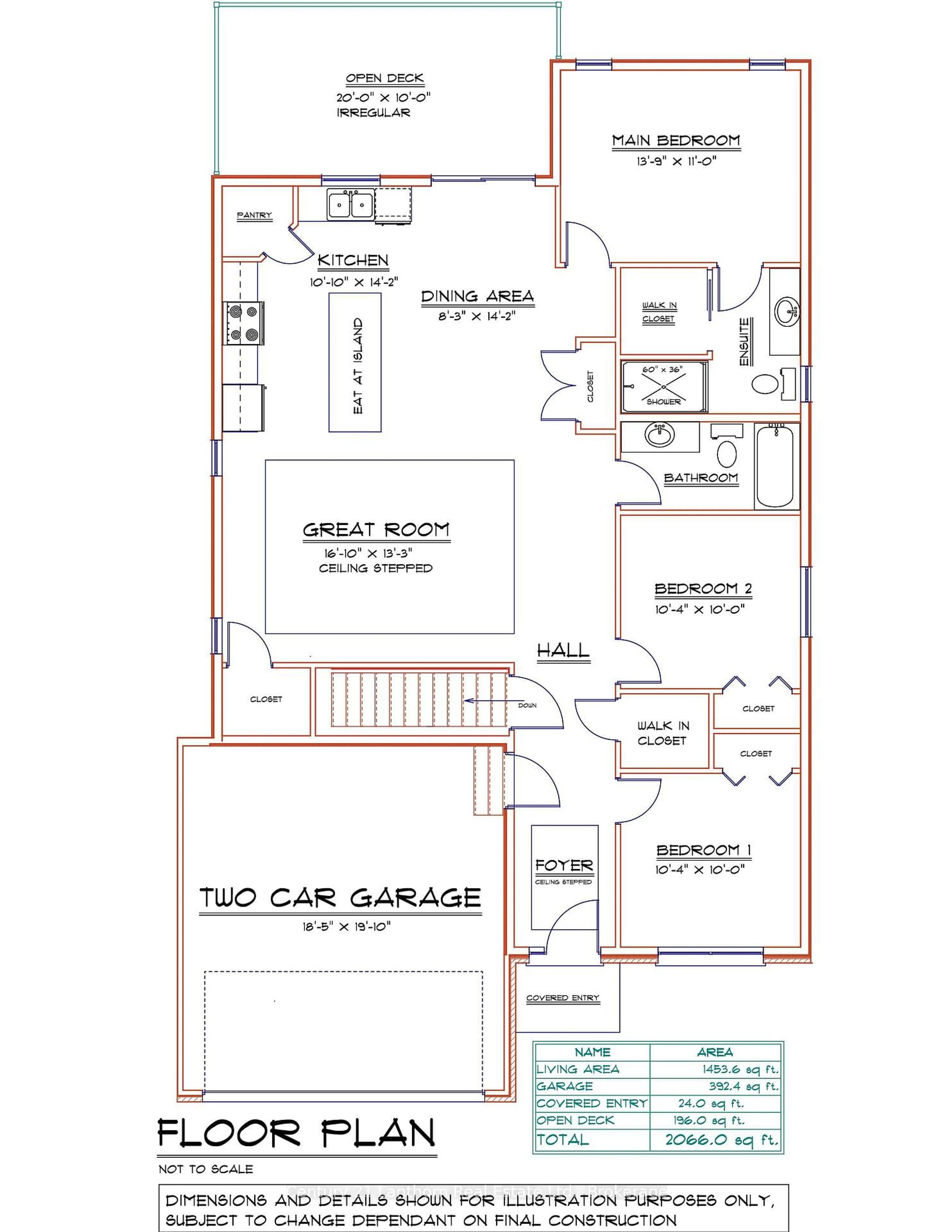 Floor plan for 74 Hastings Park Dr, Belleville Ontario K8P 0H7