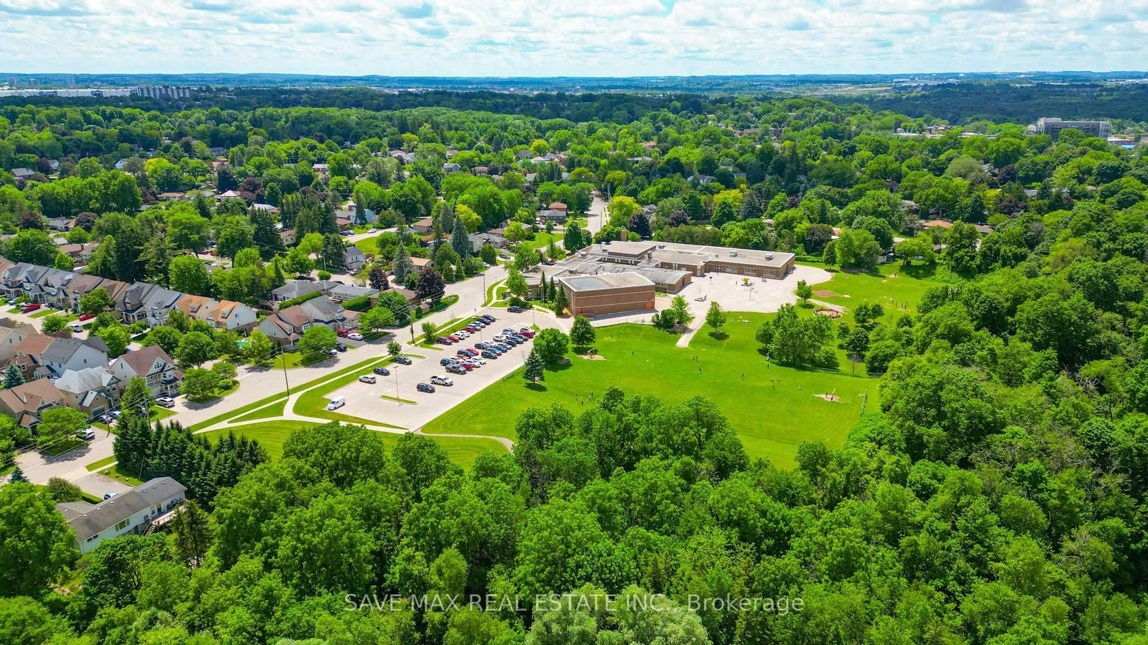 A pic from outside/outdoor area/front of a property/back of a property/a pic from drone, unknown for 36 Marcy Cres, Cambridge Ontario N3C 4H5