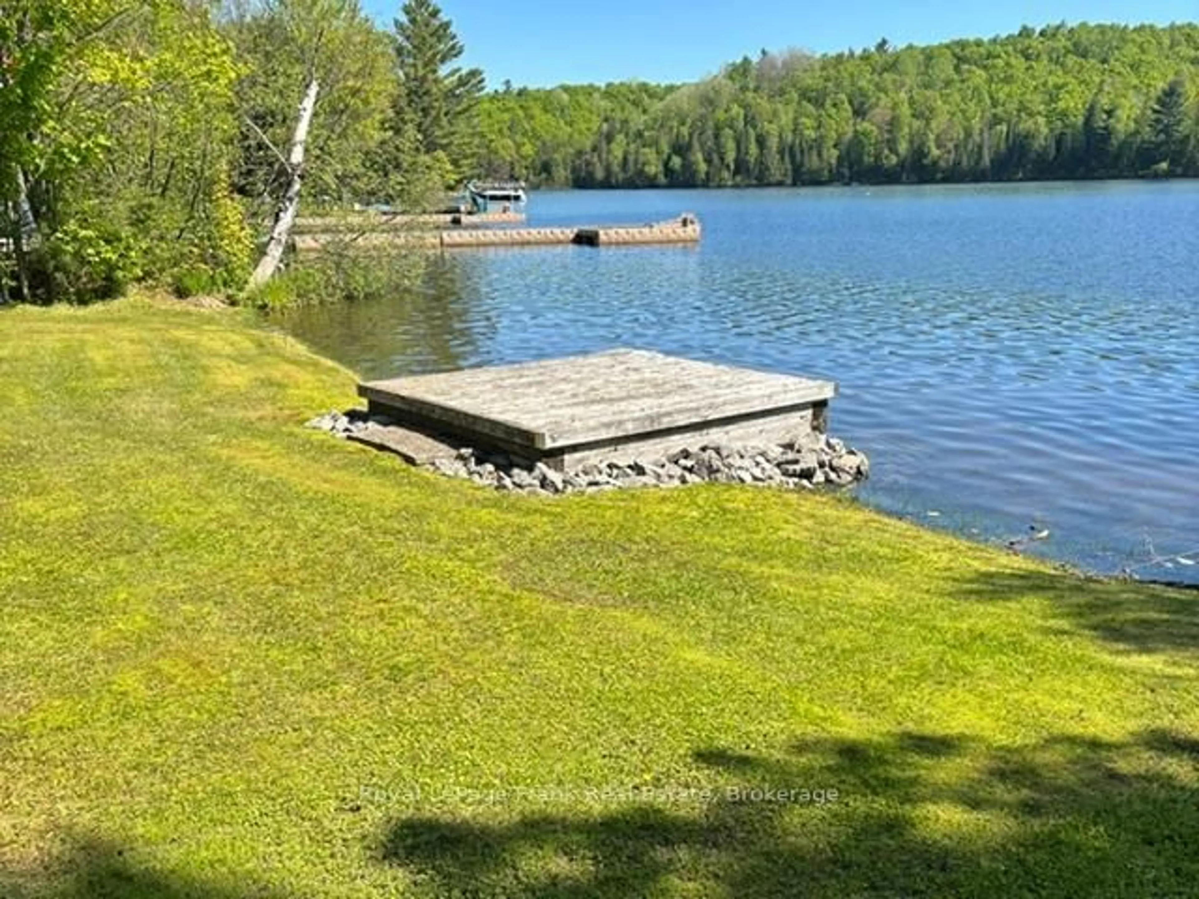 Patio, water/lake/river/ocean view for 90 Golden Shores Rd, Bancroft Ontario K0L 1C0