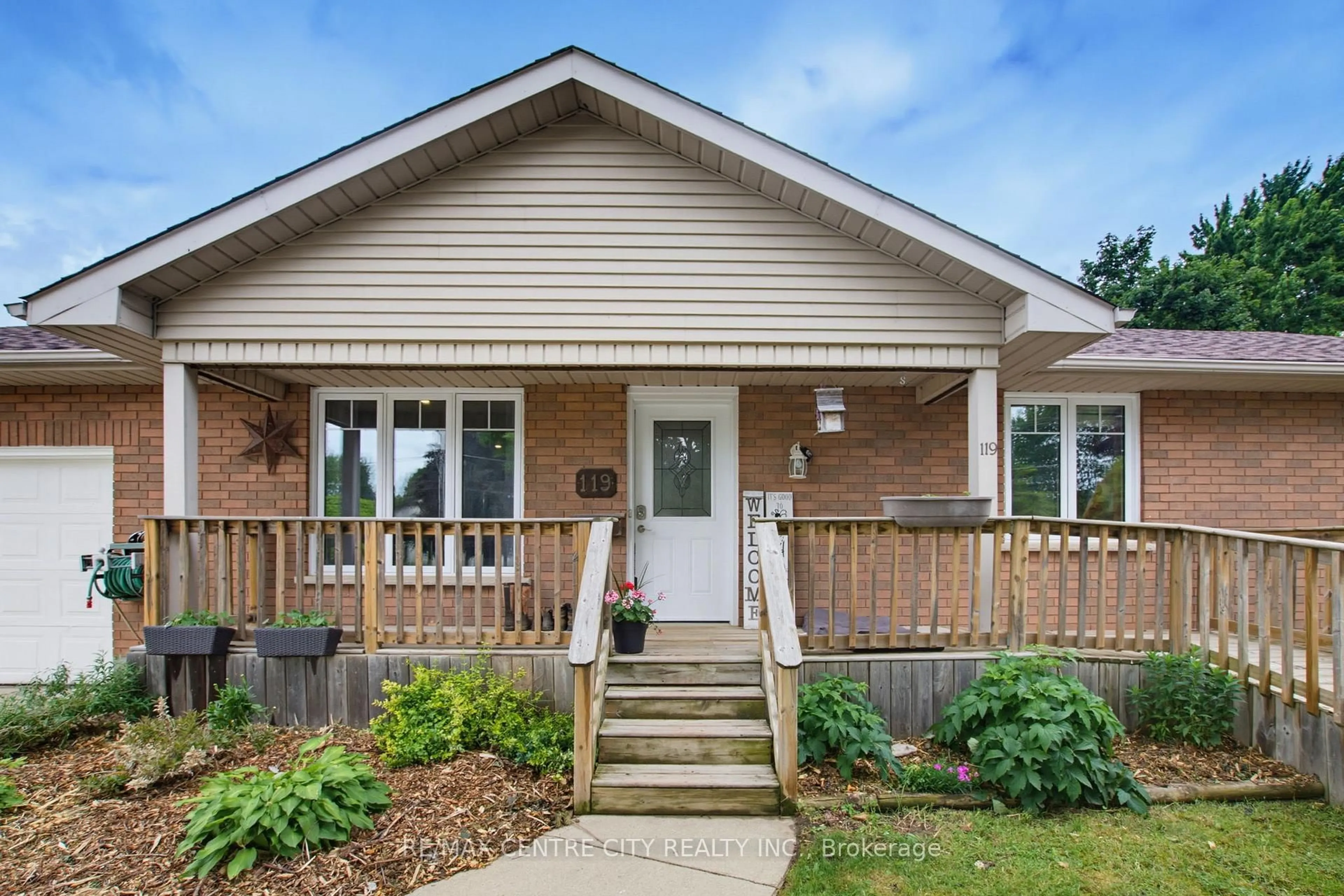 Home with brick exterior material, street for 119 Anderson Ave, Southwest Middlesex Ontario N0L 1M0