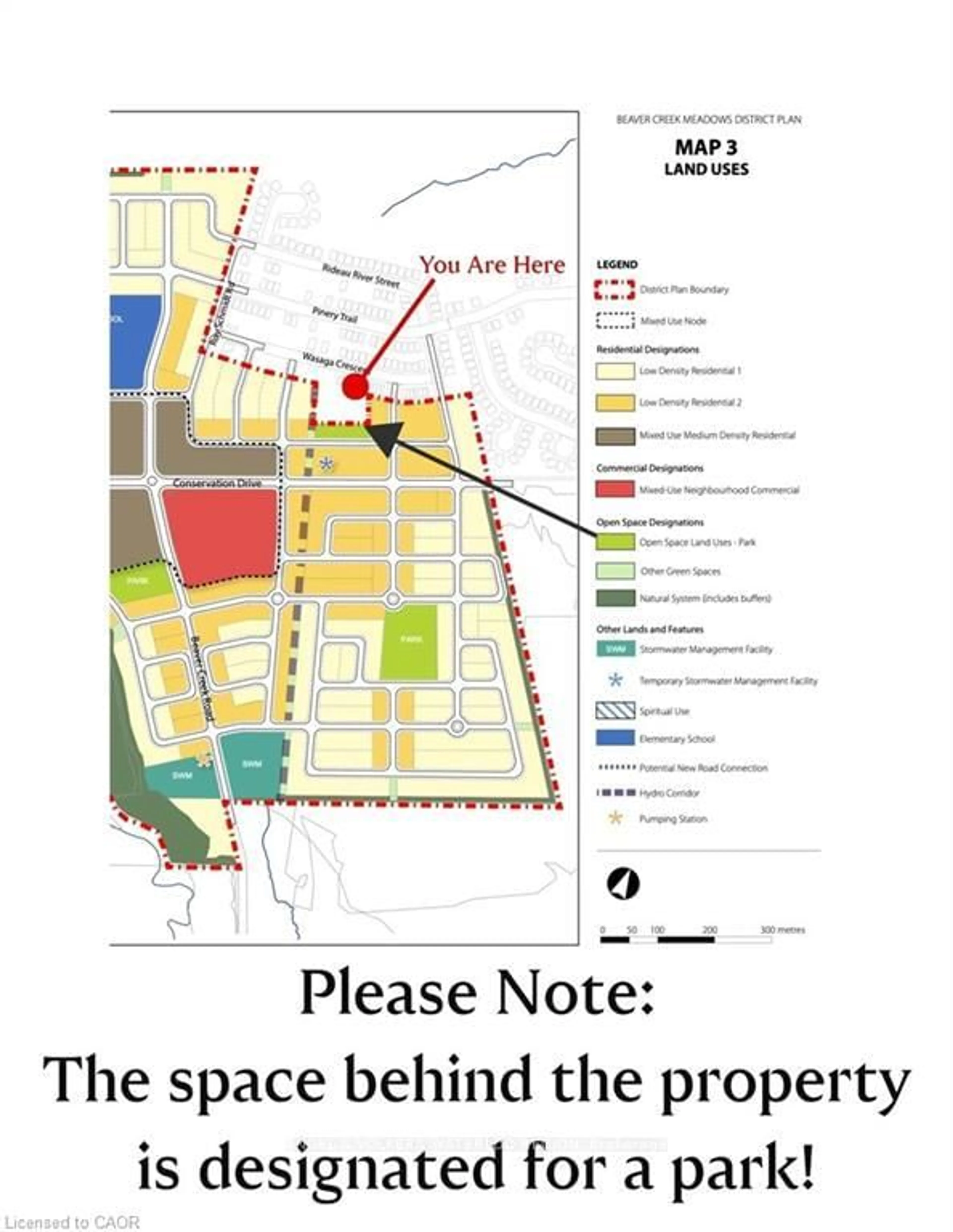 Picture of a map for 533 Wasaga Cres, Waterloo Ontario N2V 2Y8