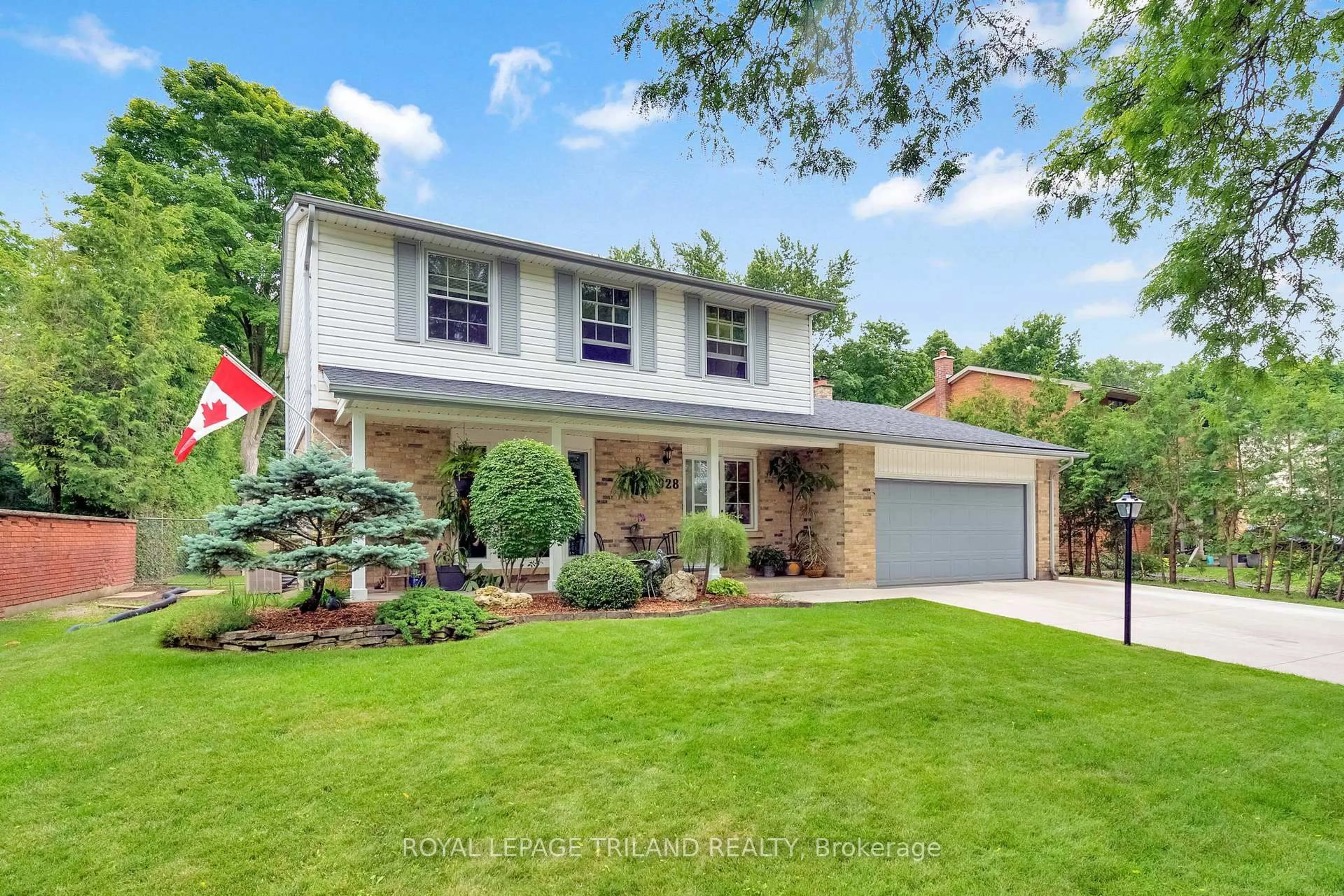 Home with brick exterior material, street for 1028 Kingston Ave, London North Ontario N6H 4C6