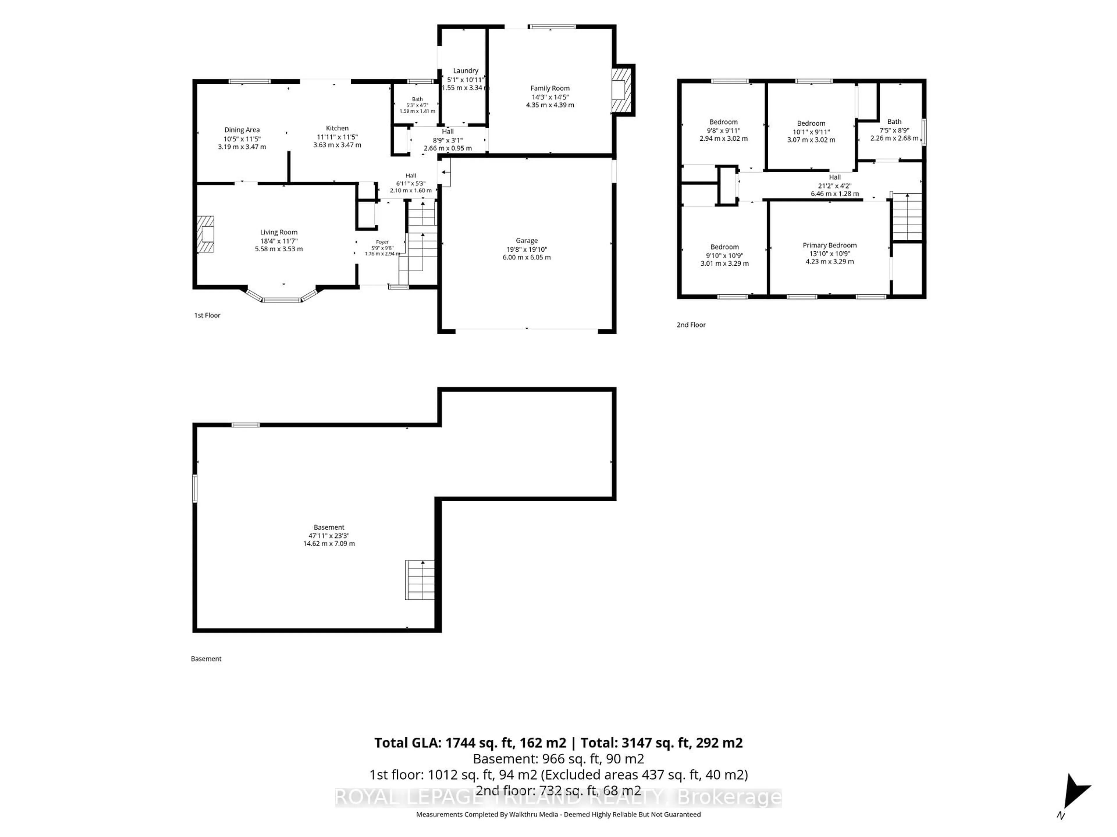 Floor plan for 1028 Kingston Ave, London North Ontario N6H 4C6
