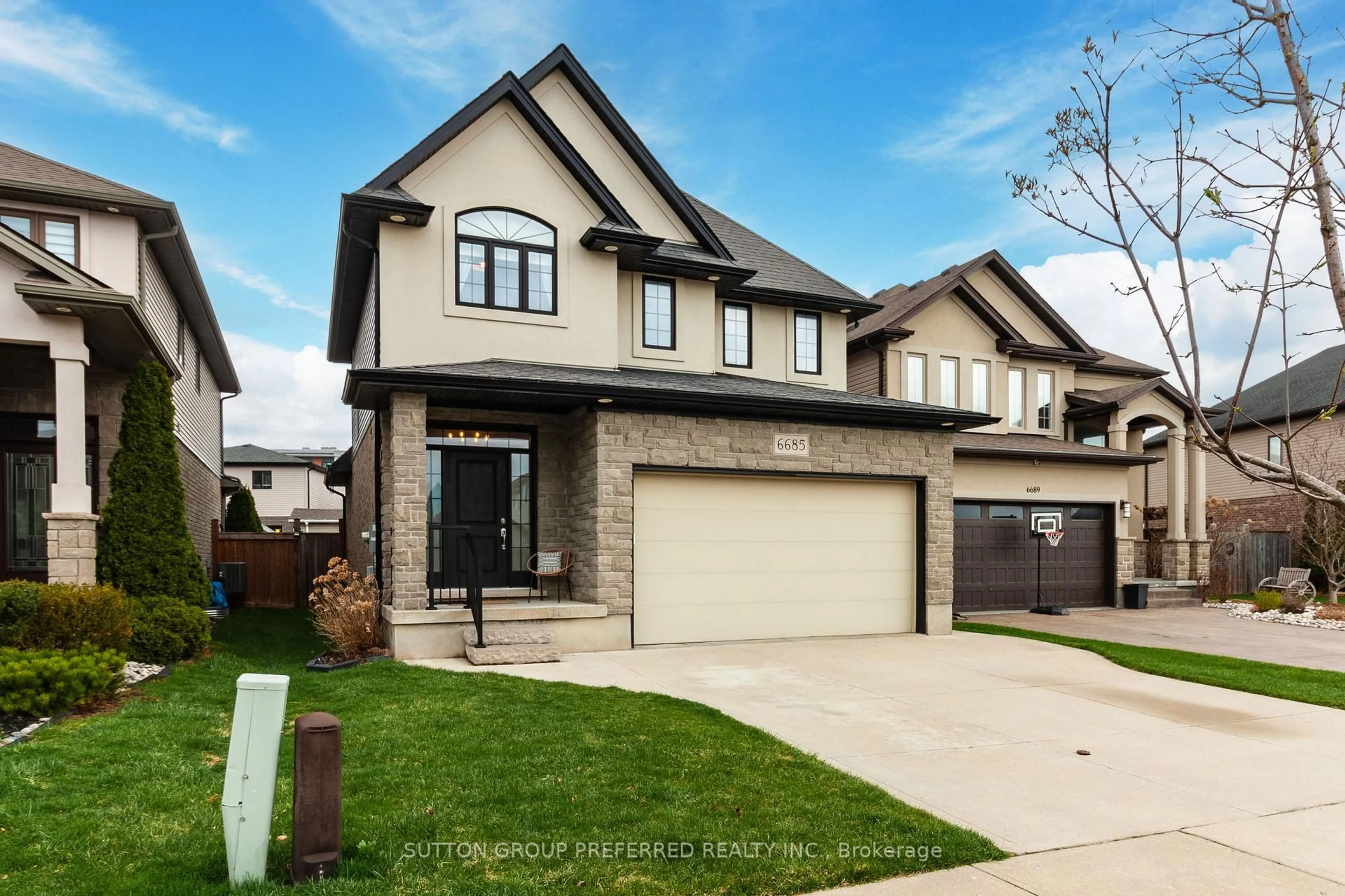 Home with brick exterior material, street for 6685 Navin Cres, London South Ontario N6P 0B7