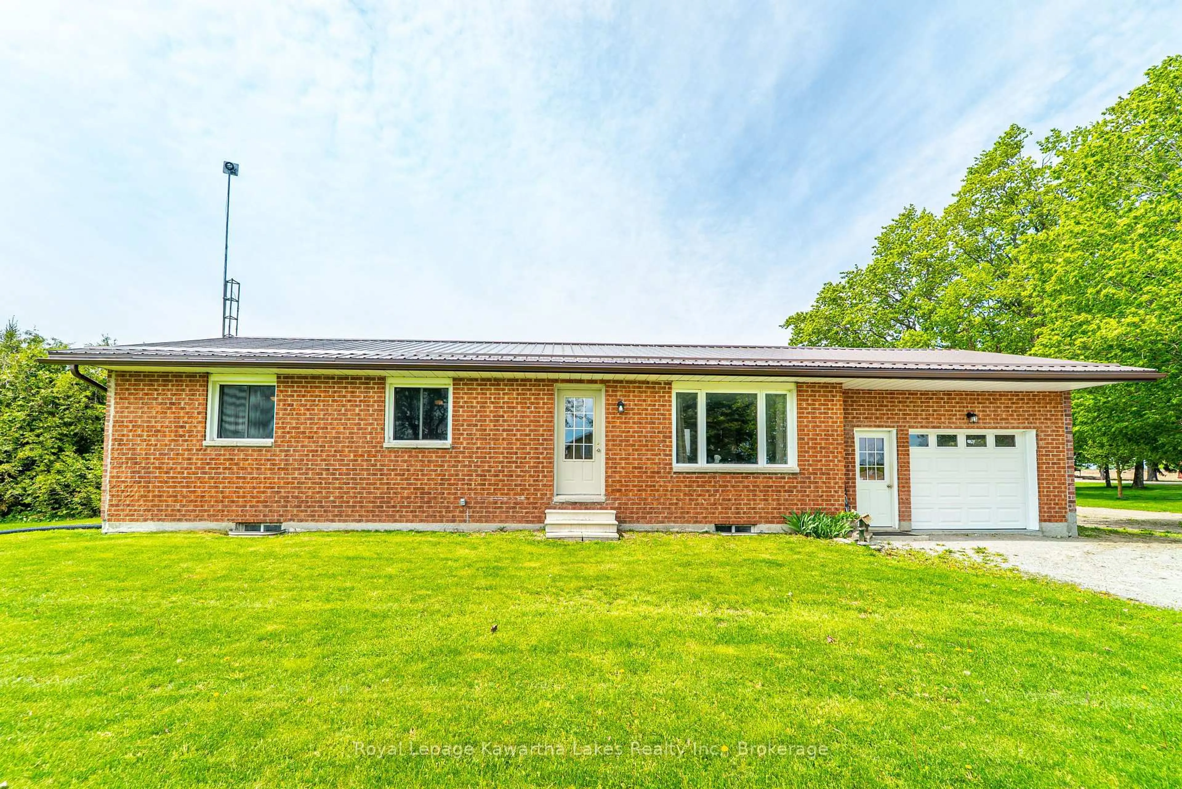 Home with brick exterior material, building for 1343 Elm Tree Rd, Kawartha Lakes Ontario K9V 4R2