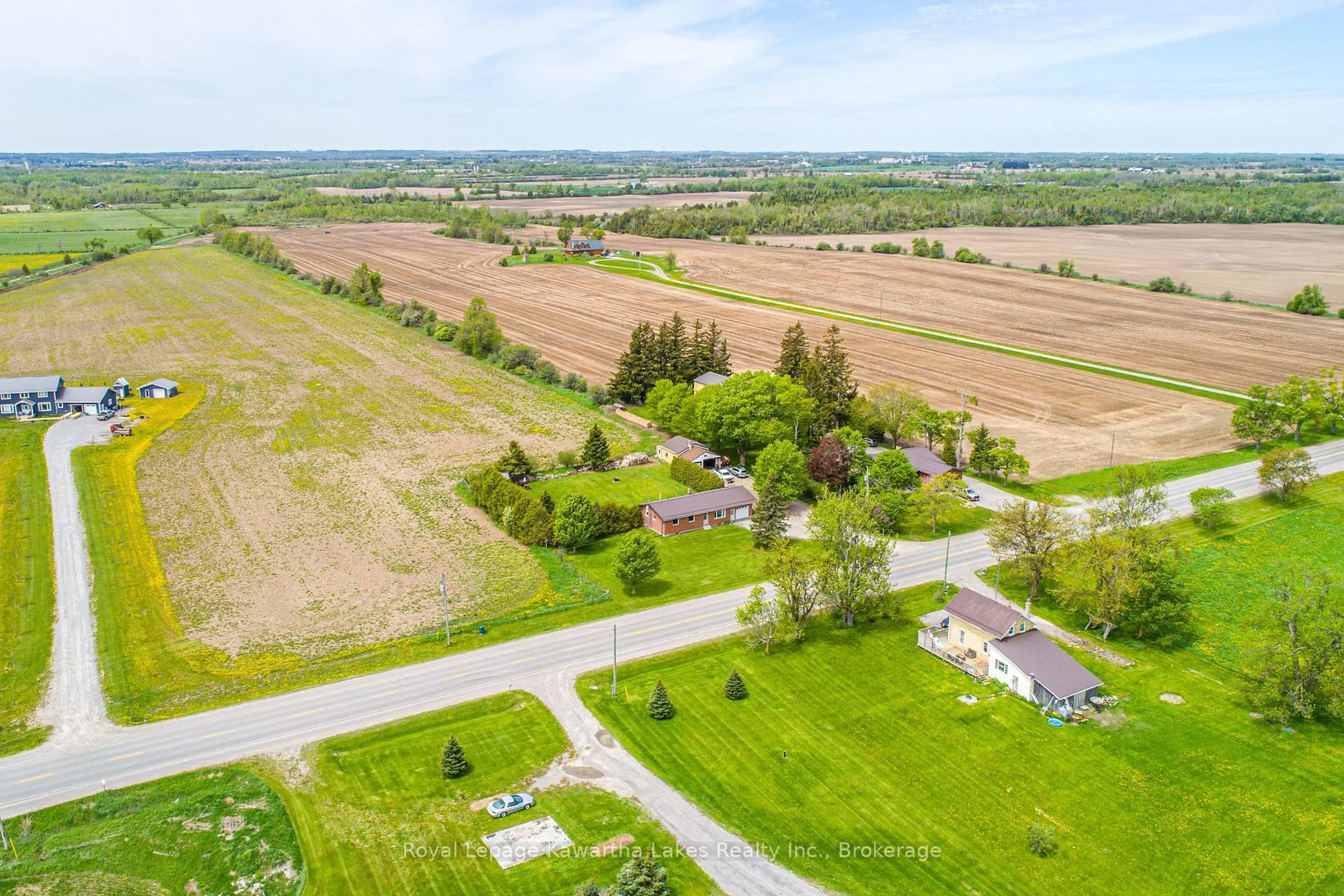 A pic from outside/outdoor area/front of a property/back of a property/a pic from drone, water/lake/river/ocean view for 1343 Elm Tree Rd, Kawartha Lakes Ontario K9V 4R2