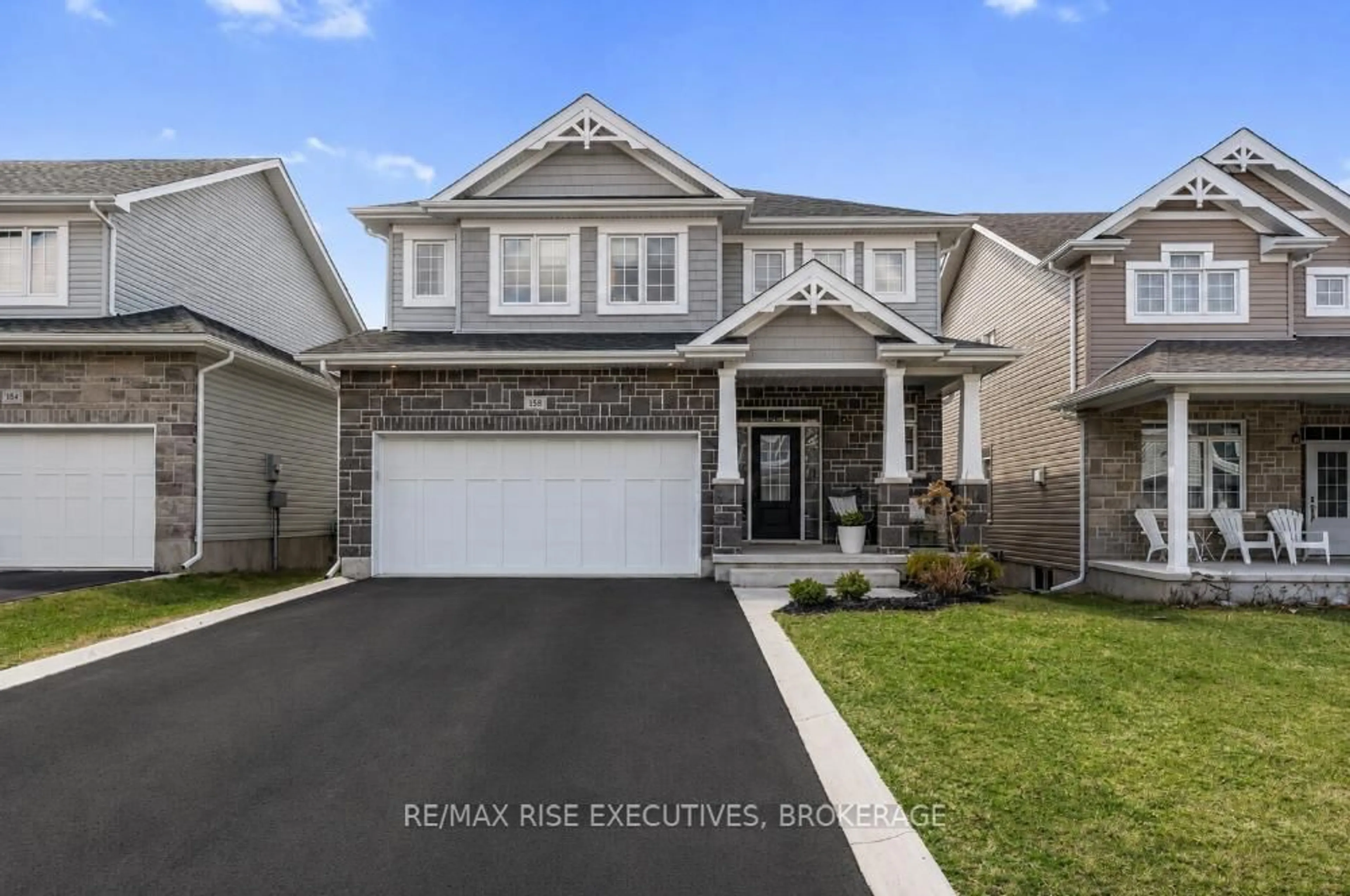 Home with vinyl exterior material, street for 689 Halloway Dr, Kingston Ontario K7K 0H5