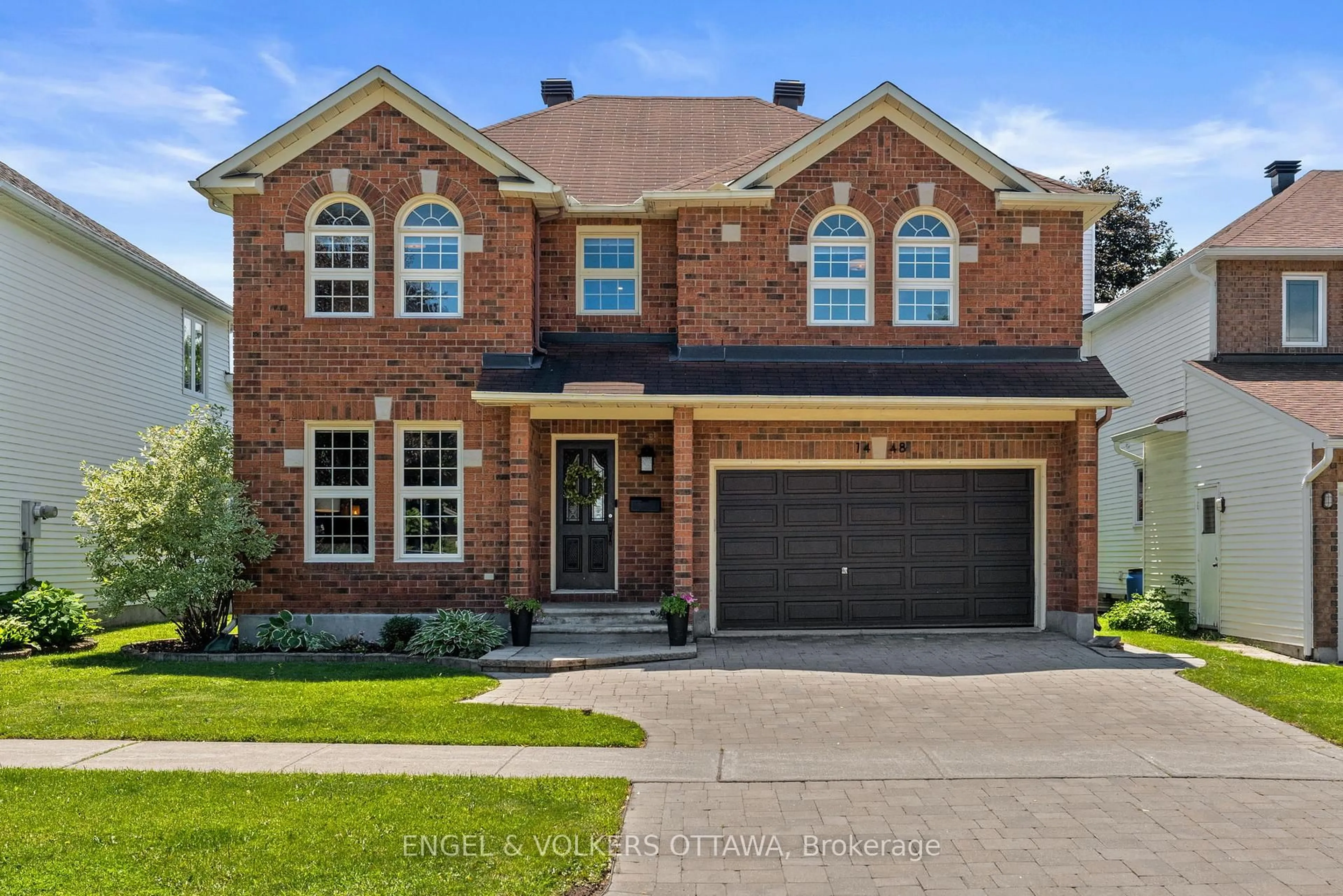 Home with brick exterior material, street for 1448 Leblanc Dr, Ottawa Ontario K1C 3W6